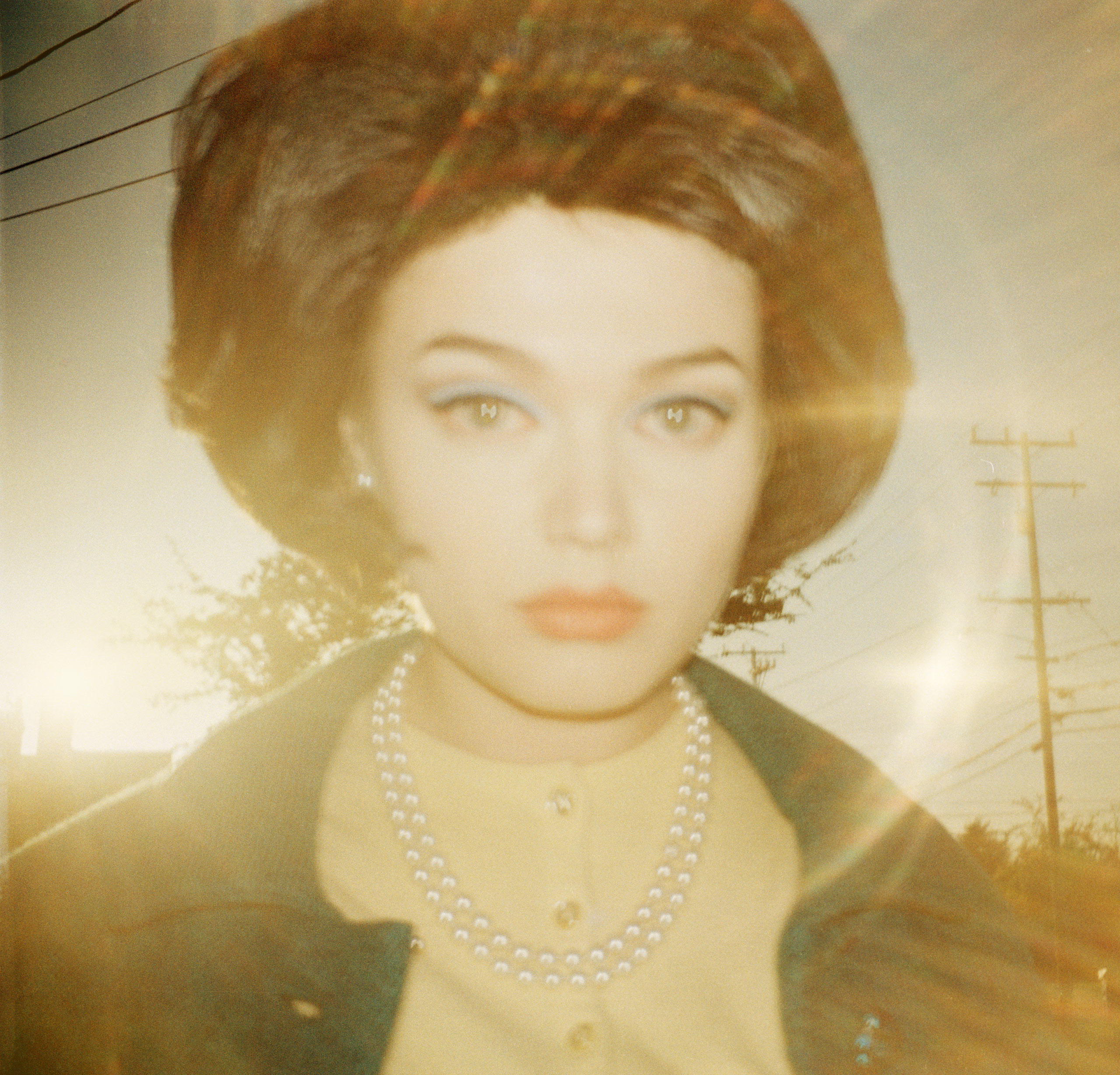 Todd Hido shot this portrait using an original Kodak 126 Film Instamatic analog camera, whose shots compose entirely the photographer's Instagram feed.