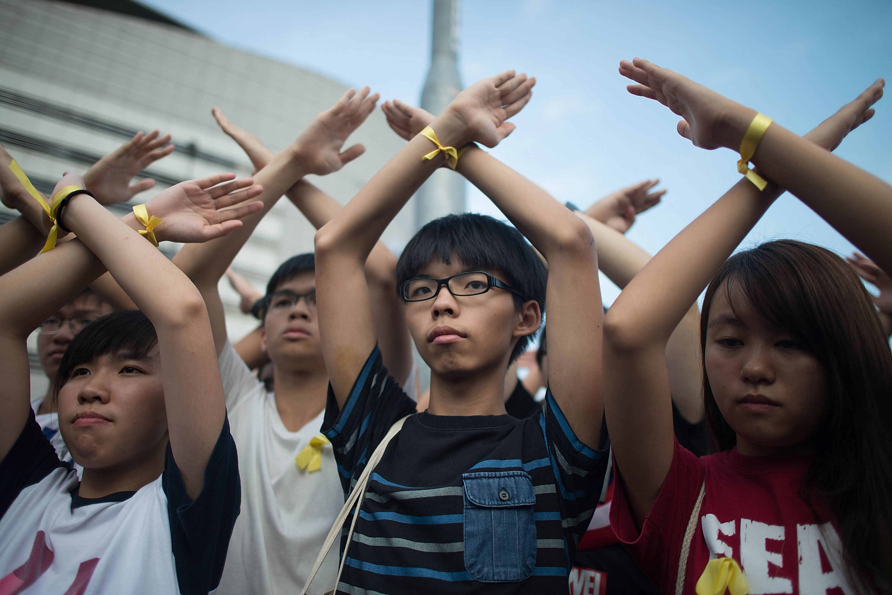 Sit In Protest Continues In Hong Kong Despite Chief Executive's Calls To Withdraw