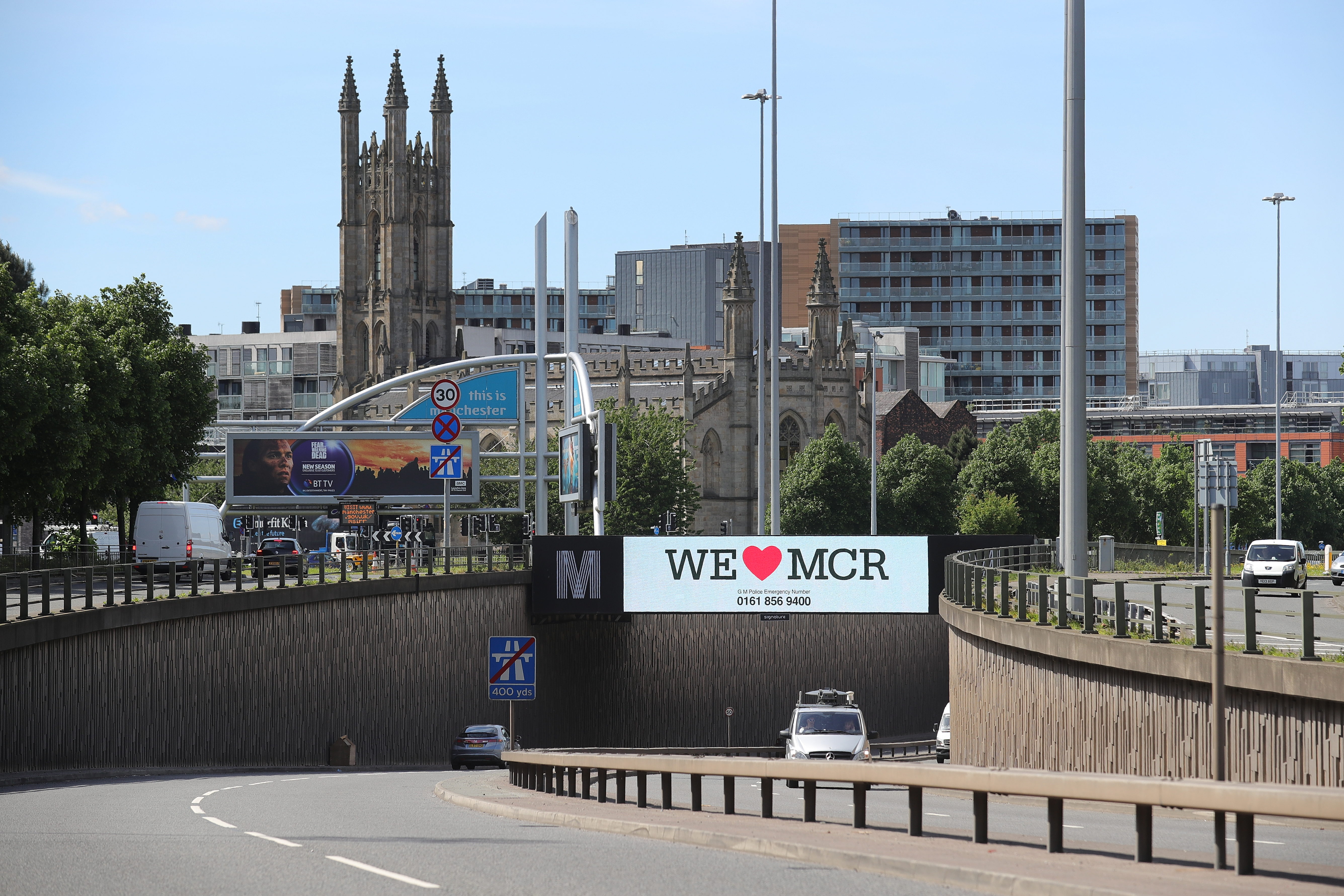Aftermath In Manchester After Pop Concert Terrorist Attack Kills 22