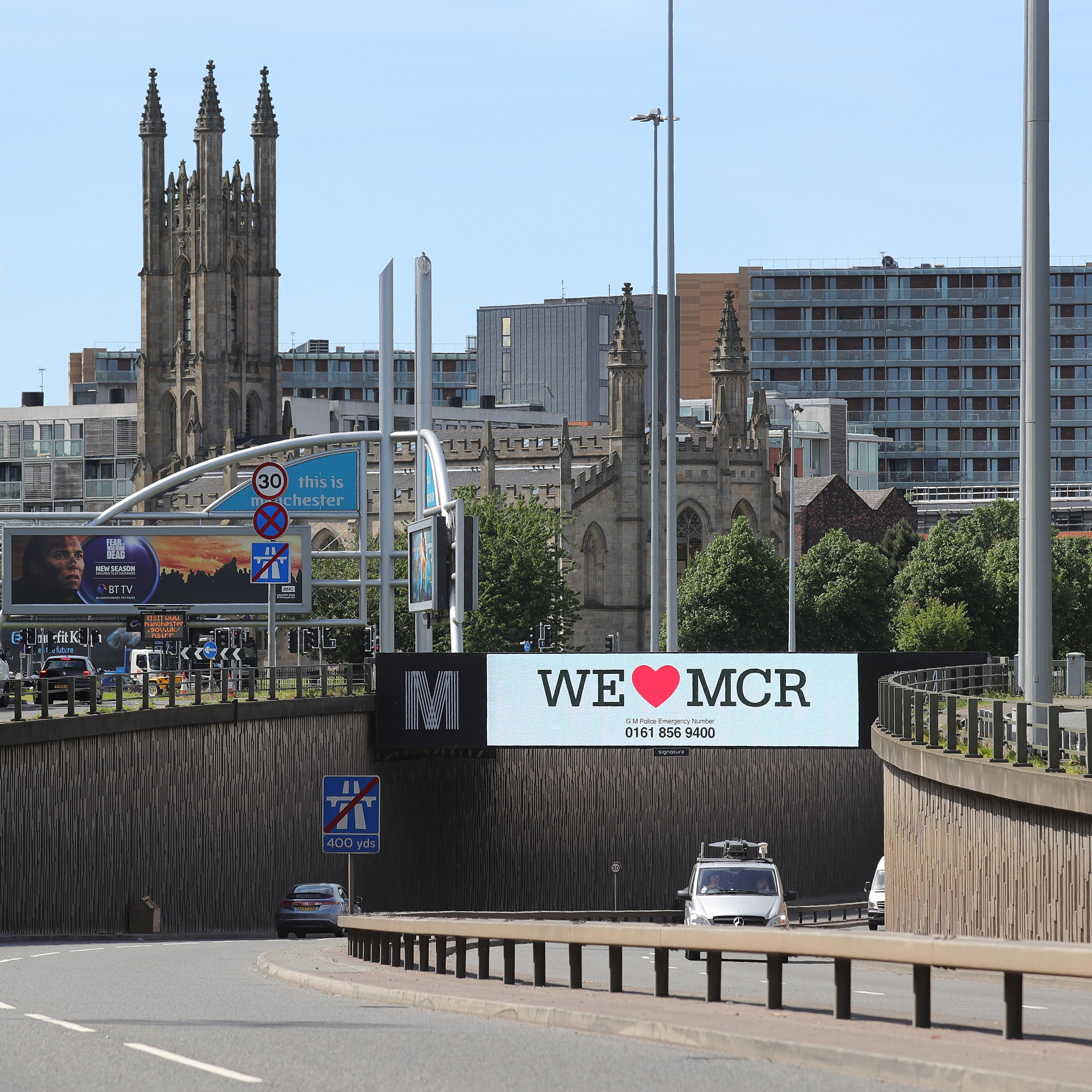 Aftermath In Manchester After Pop Concert Terrorist Attack Kills 22