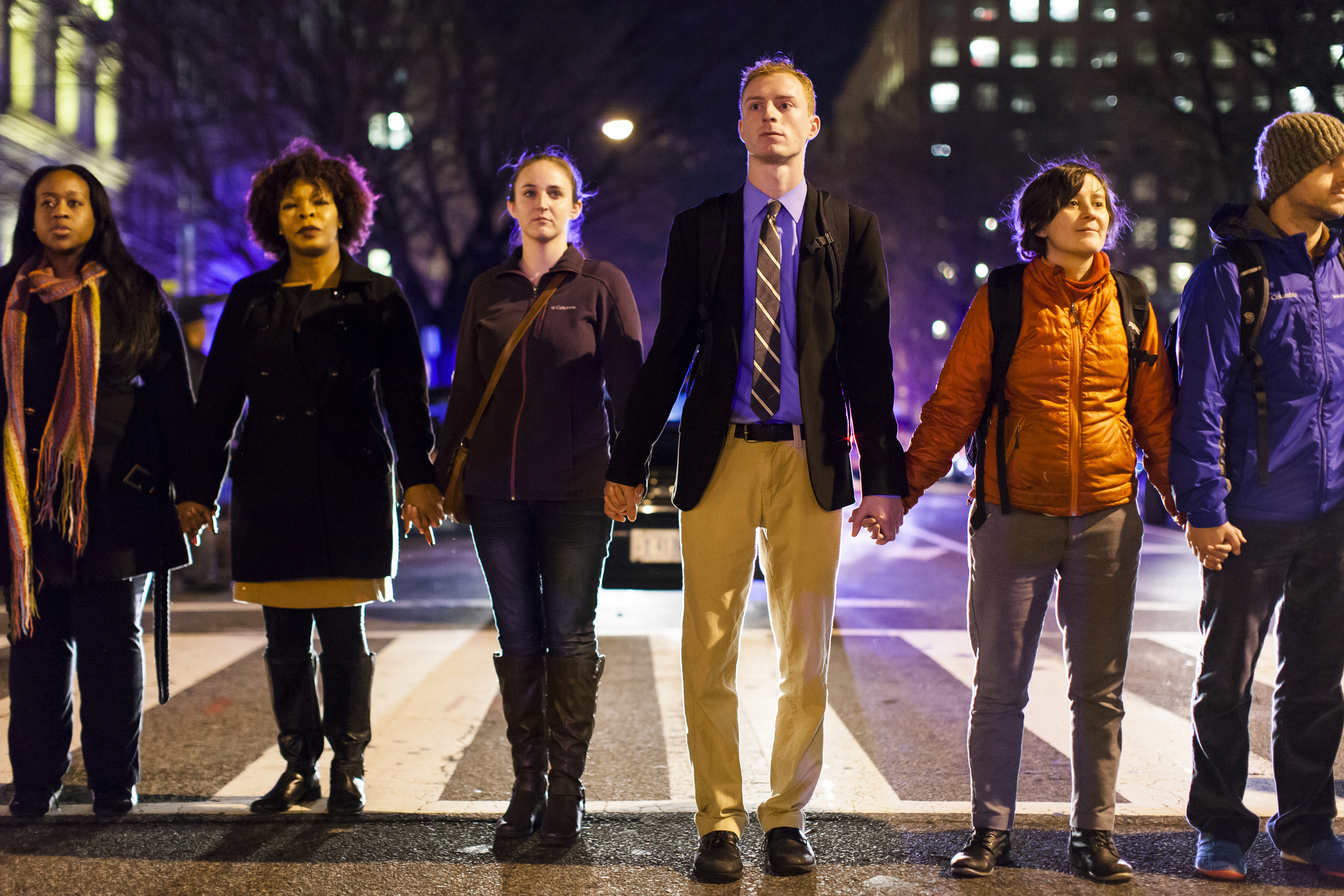 Protest in Washington Against Grand Jury's Decision