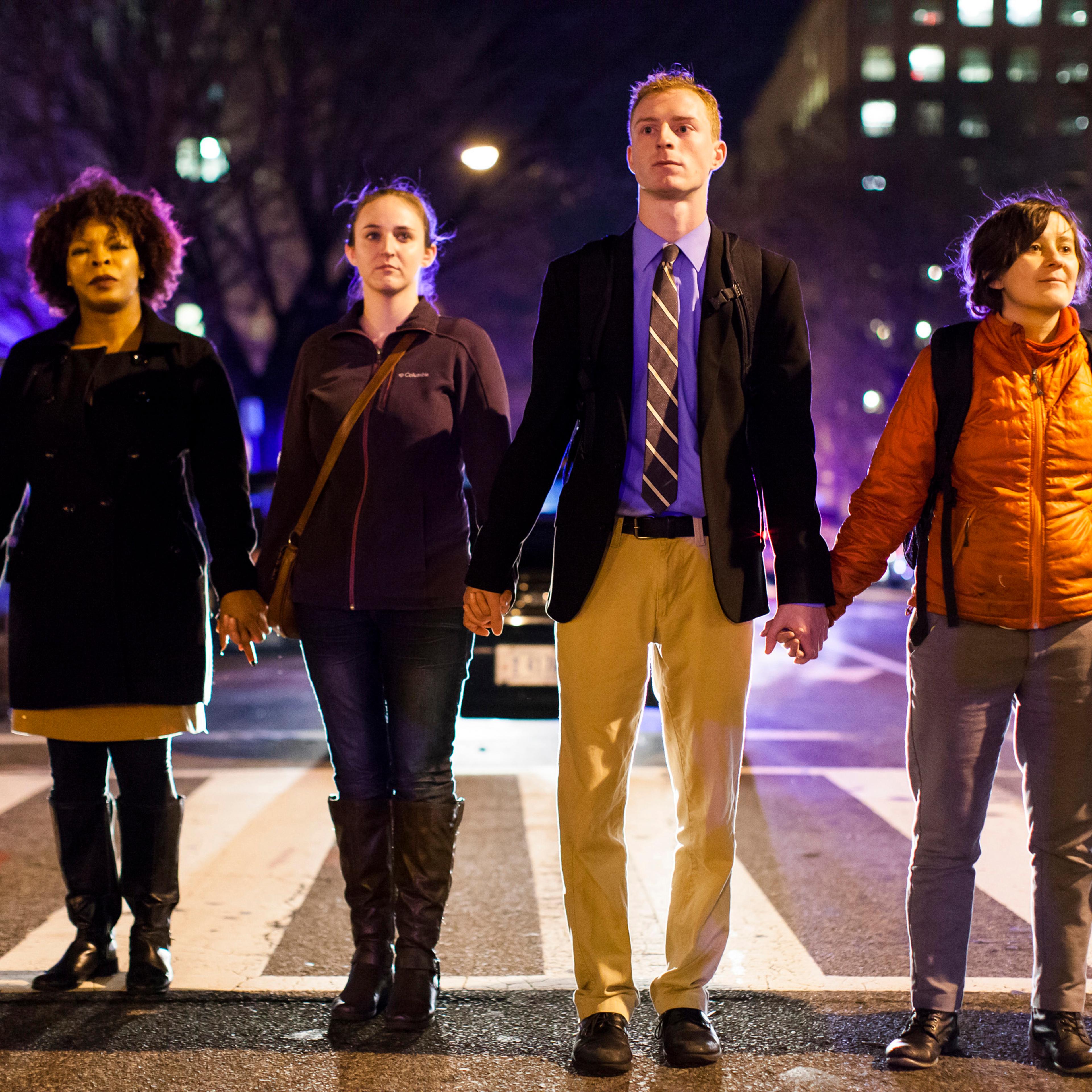 Protest in Washington Against Grand Jury's Decision