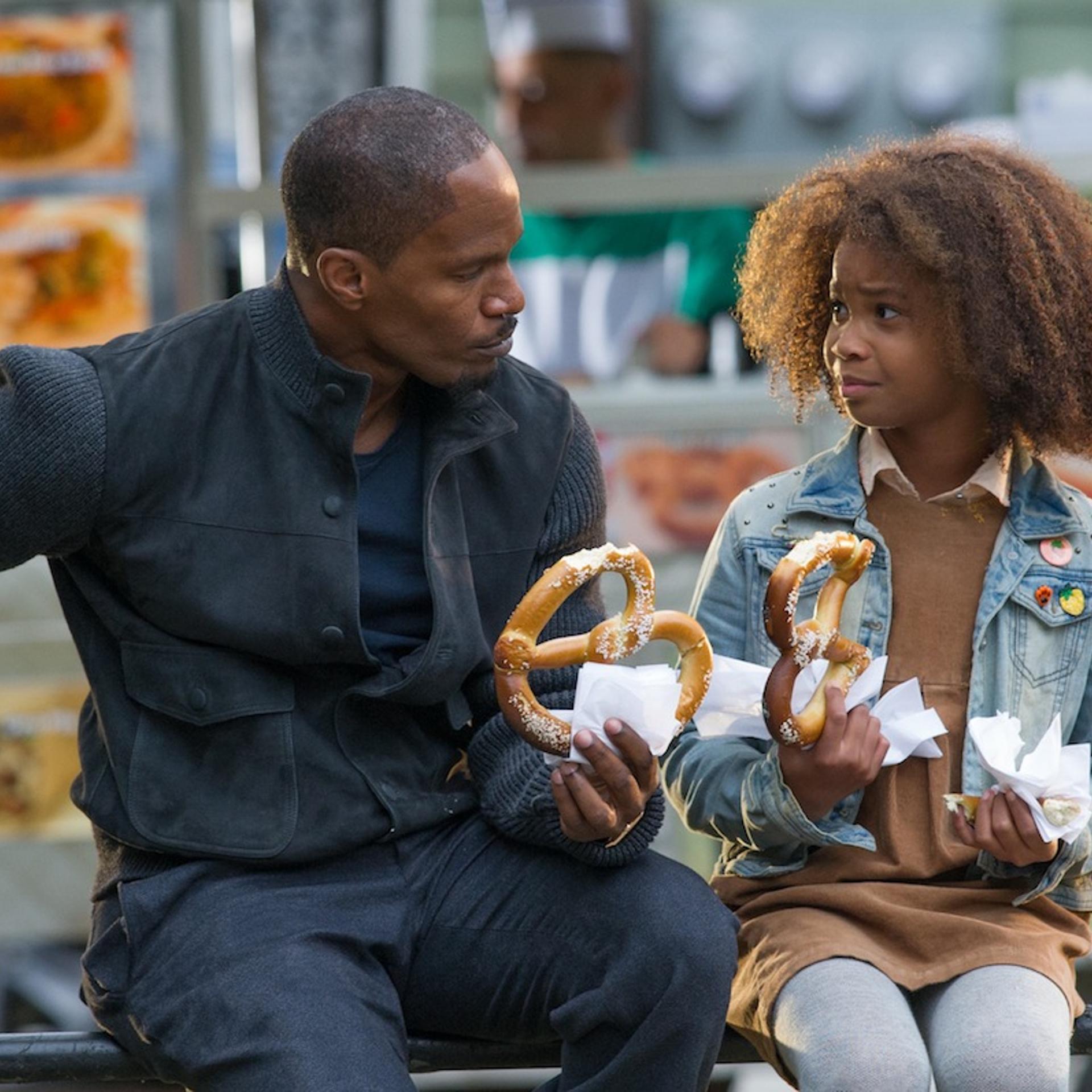 Quvenzhane Wallis;Jamie Foxx