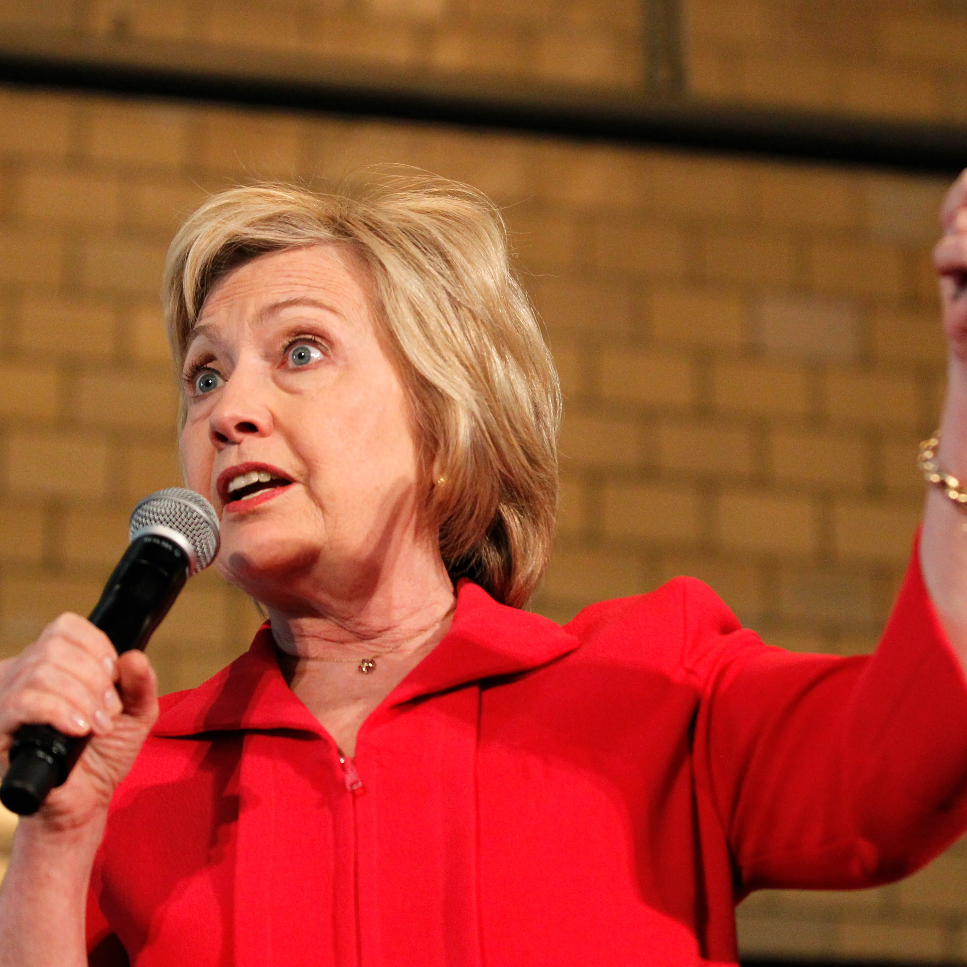 Hillary Clintion Campaign In Kentucky One Day Before State Primary