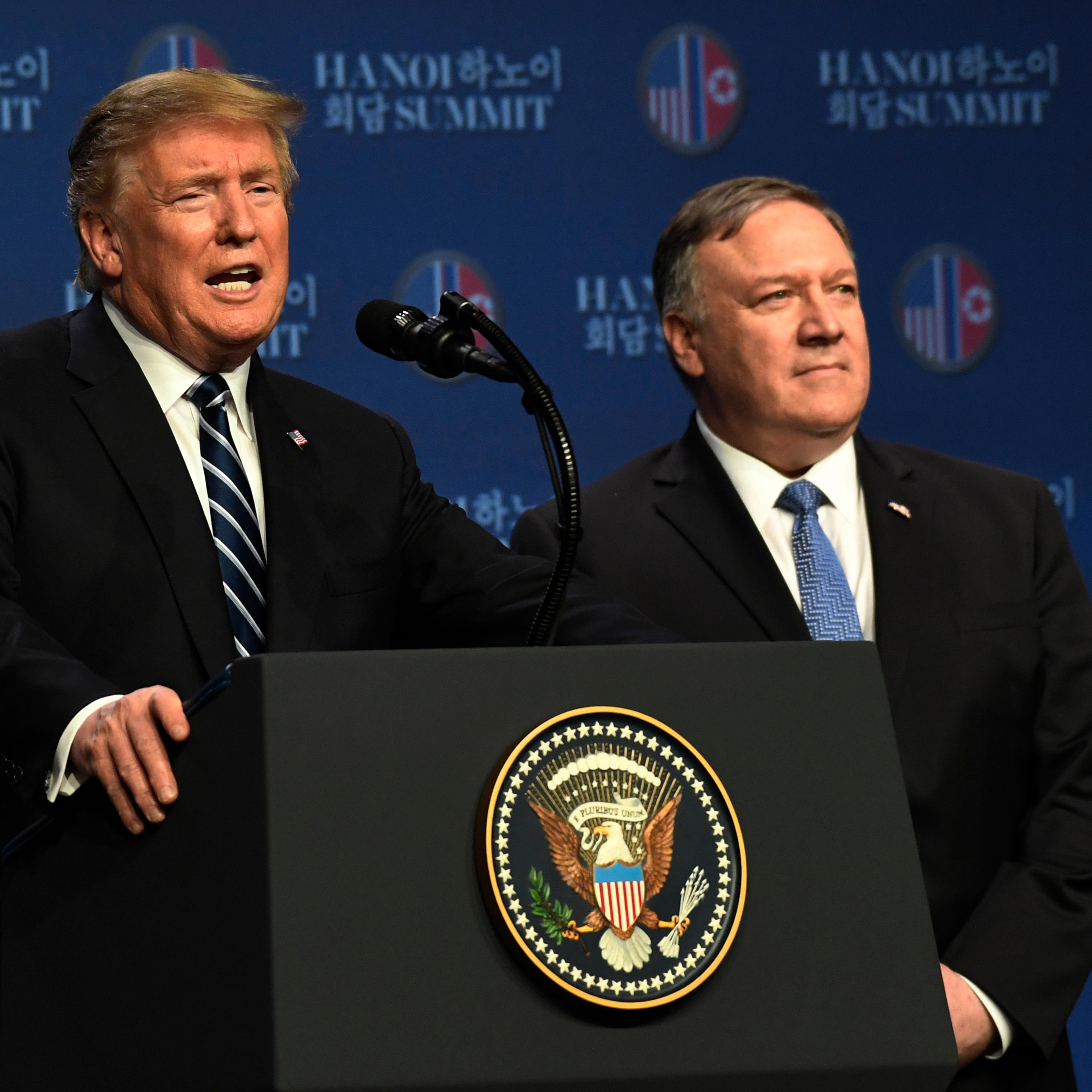 Donald Trump, Mike Pompeo