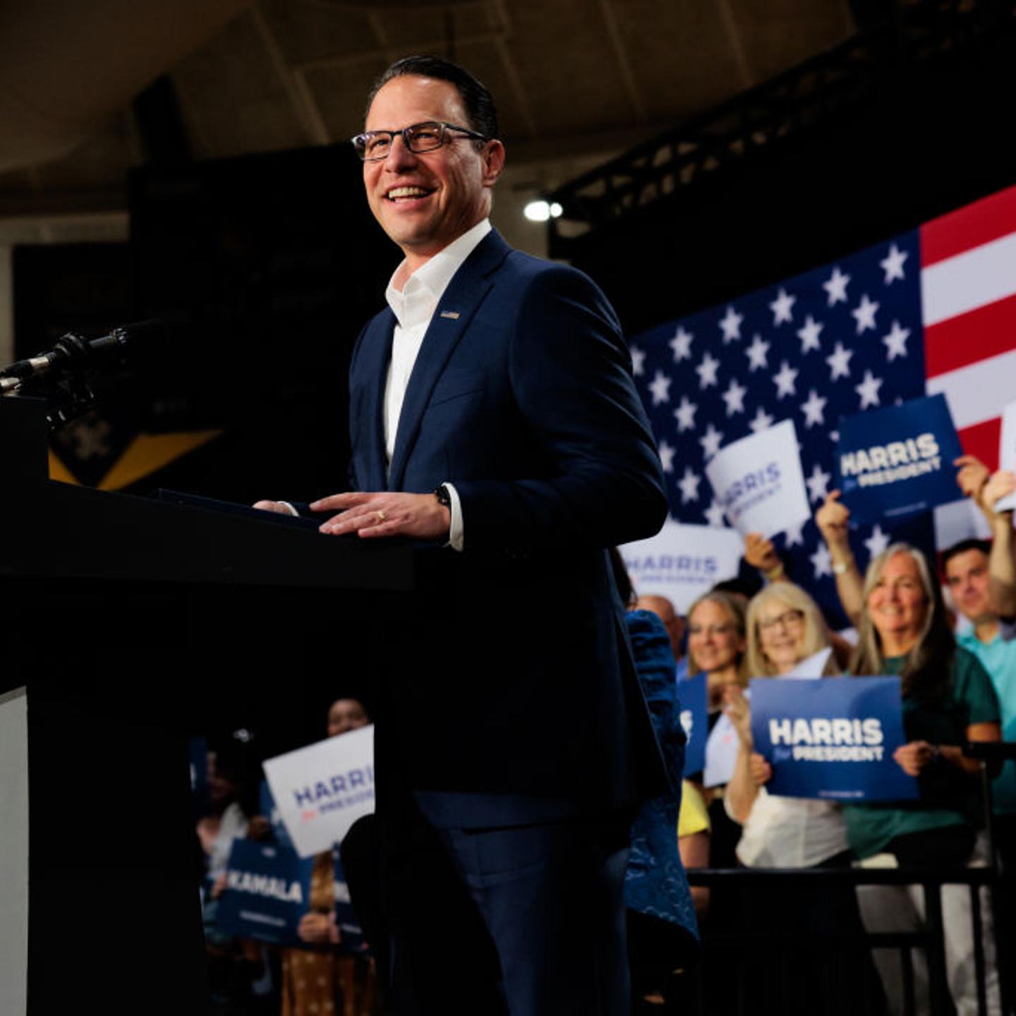 Governors Whitmer And Shapiro Campaign For Kamala Harris