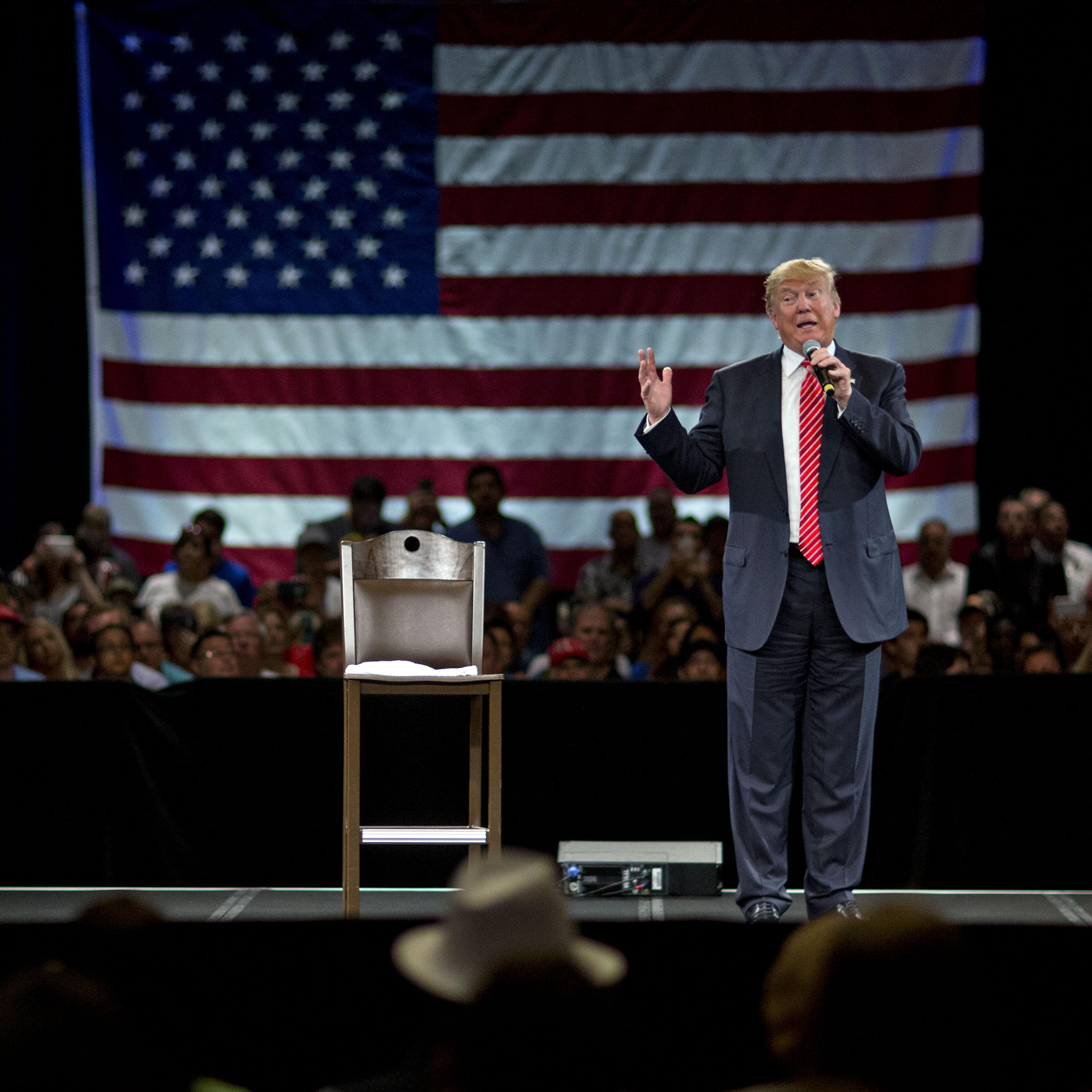 Presidential Candidate Donald Trump Holds Florida Town Hall Event