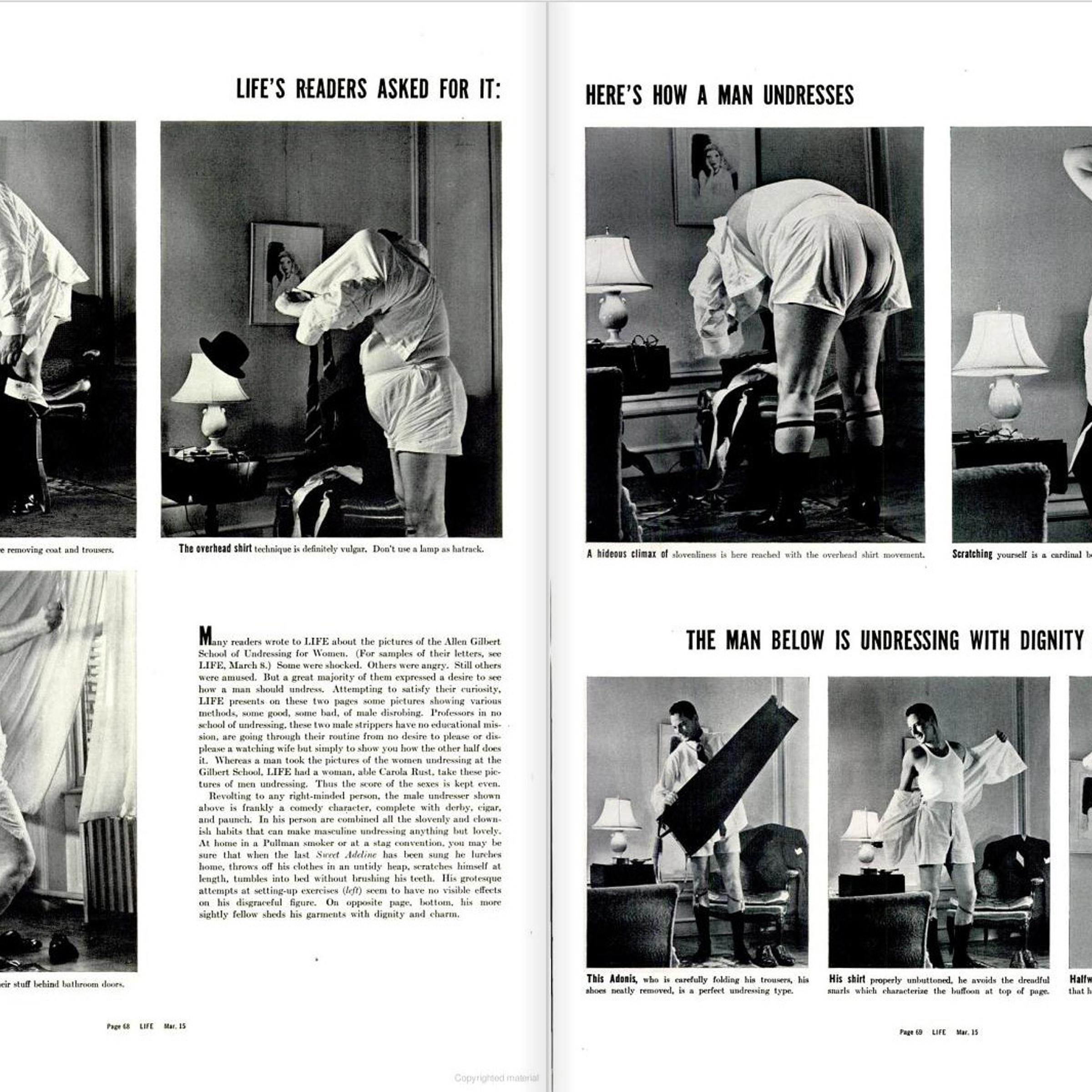 From the March 15, 1937 issue of LIFE magazine. Photos by Carola Rust.