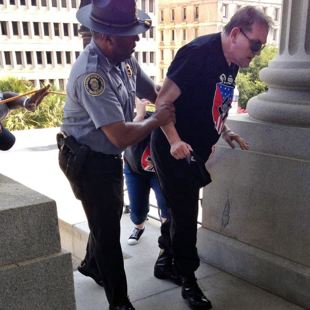 Confederate Flag Rallies leroy smith