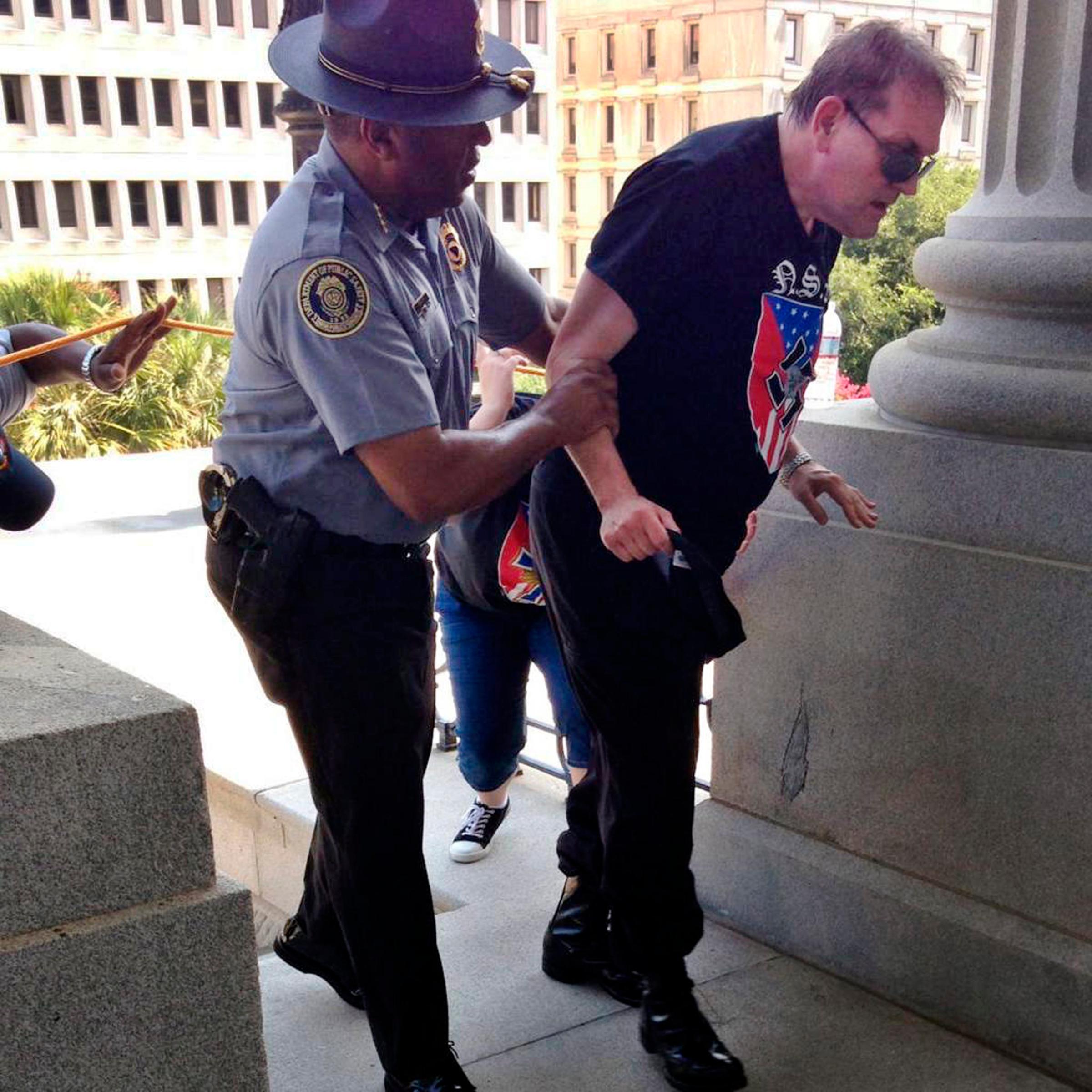 Confederate Flag Rallies leroy smith