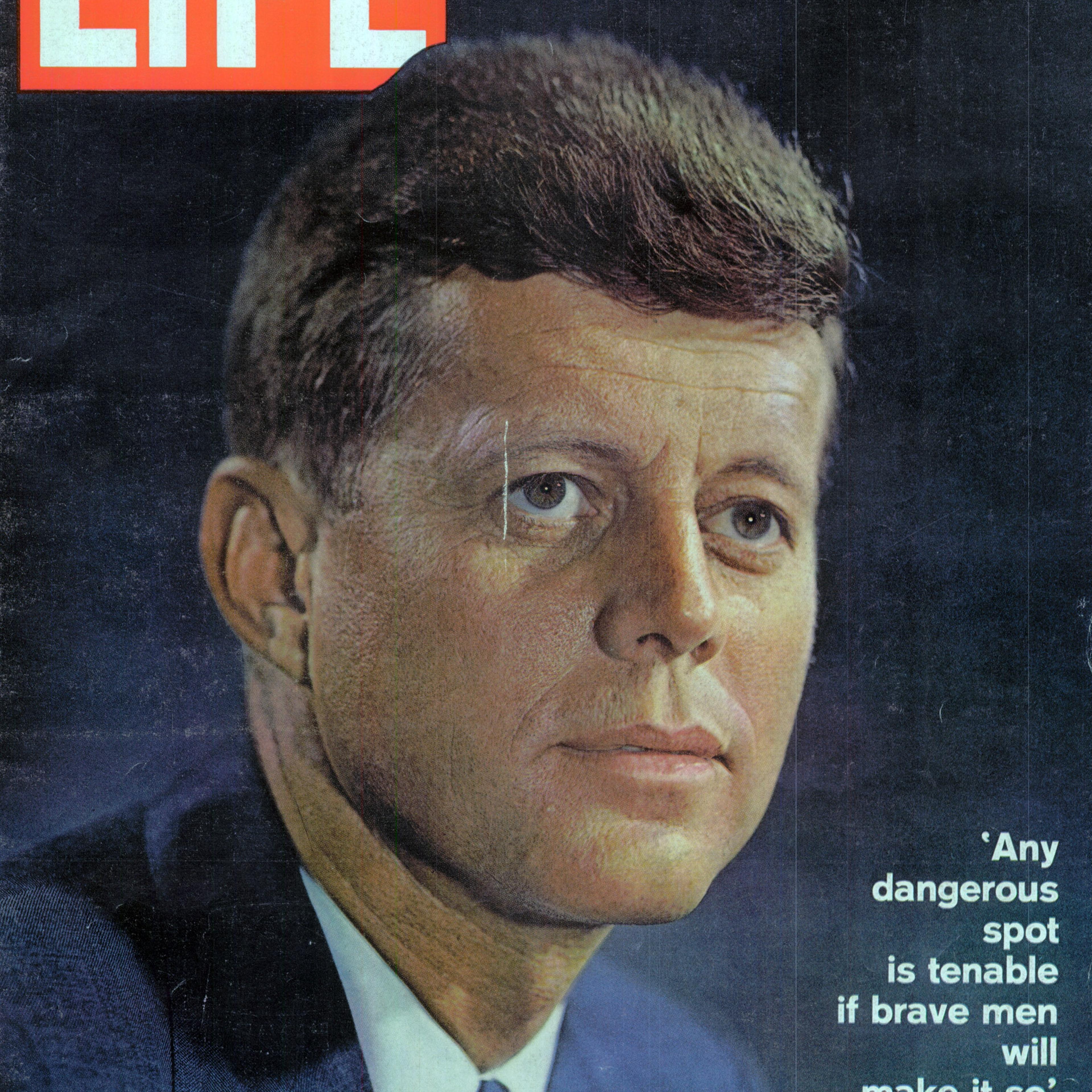 Aug. 4, 1961 cover of LIFE magazine. Cover photo by Karsh.