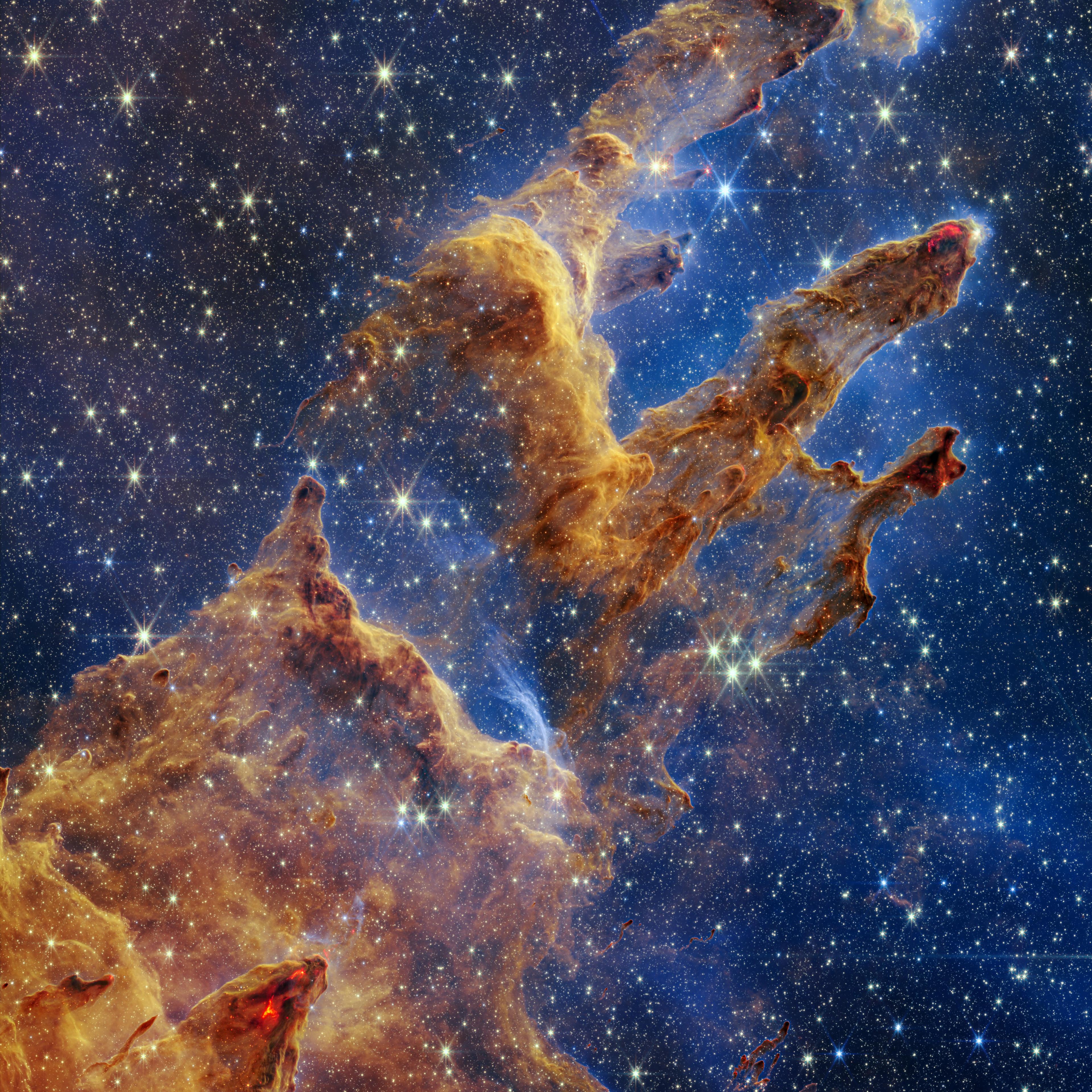 Image: Pillars of Creation (NIRCam Image)