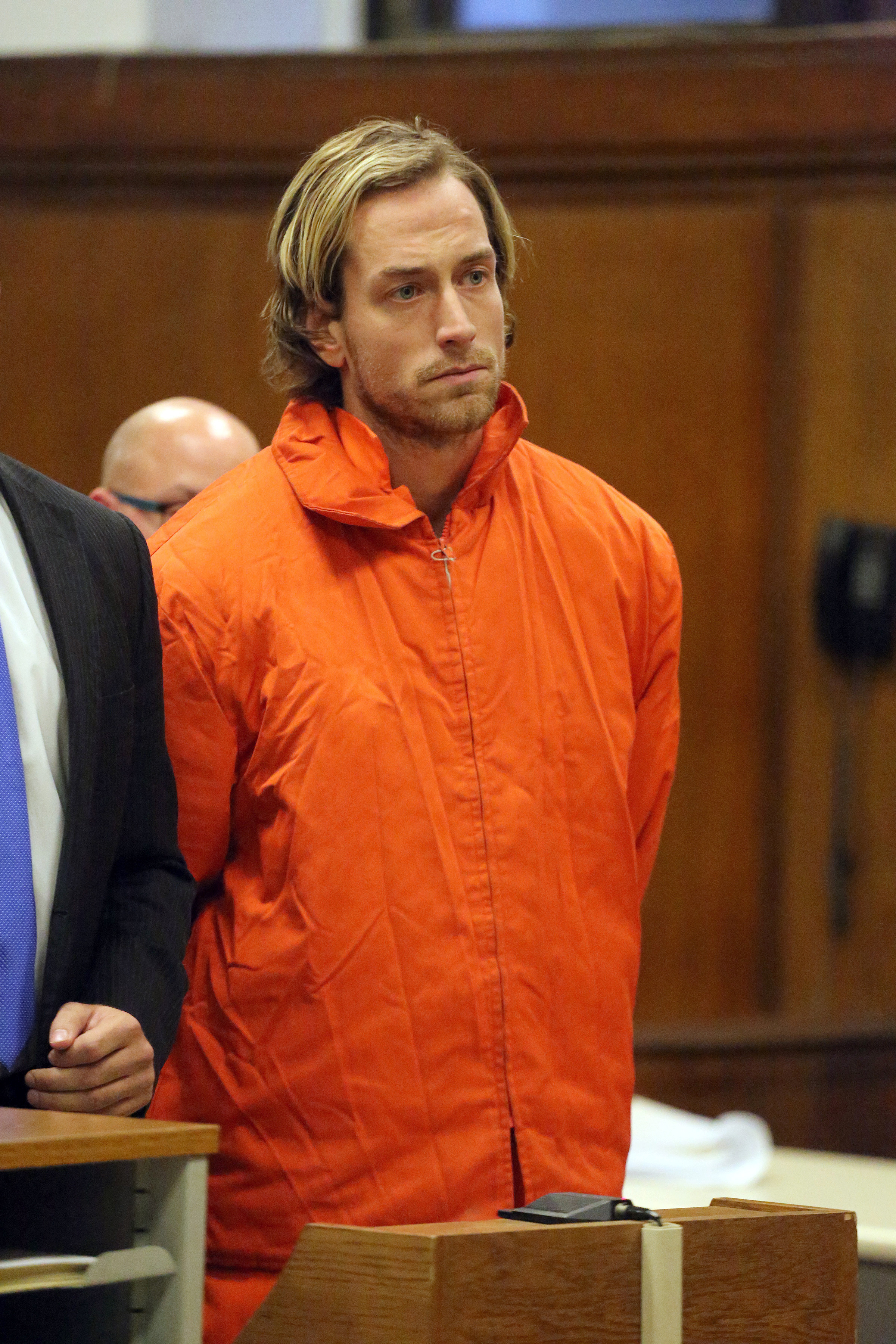 Thomas Gilbert, Jr. appeared in Manhattan Criminal Court on Friday, January 9, 2015. 