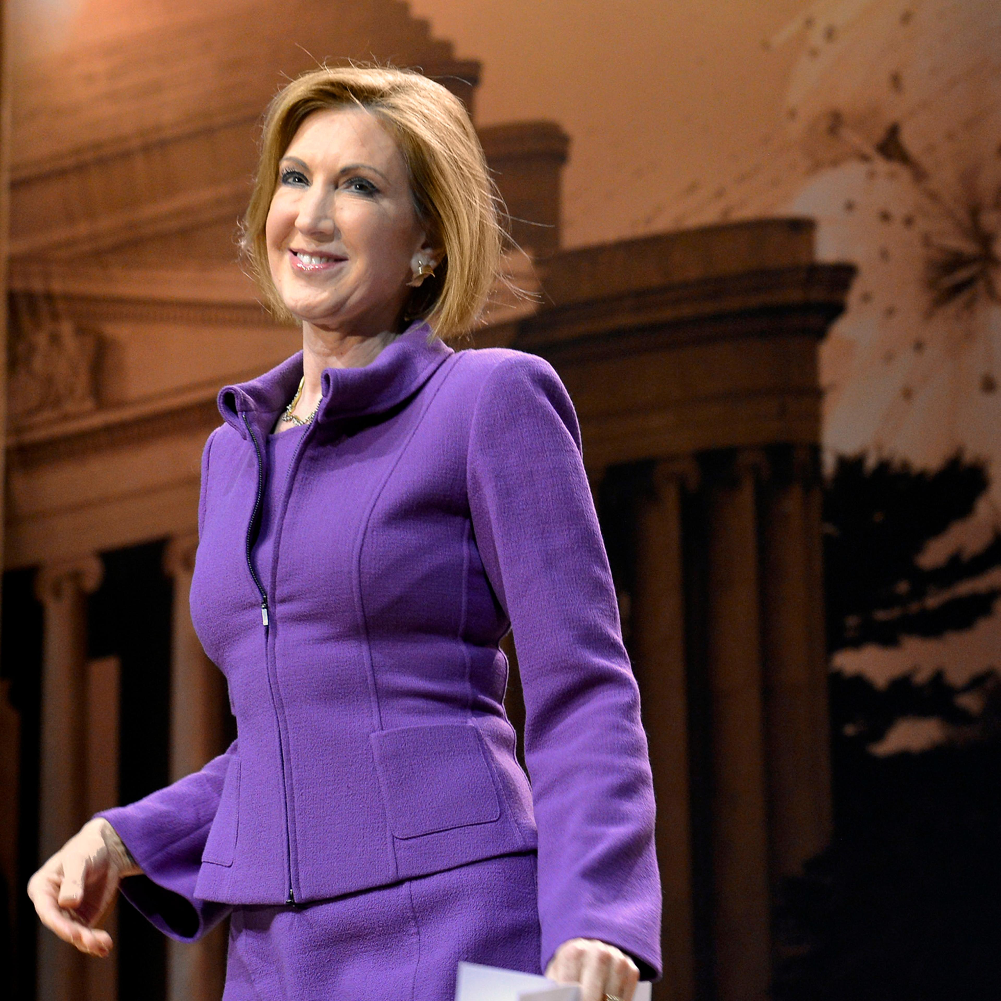Carly Fiorina attends Conservative Political Action Conference in Oxon Hill