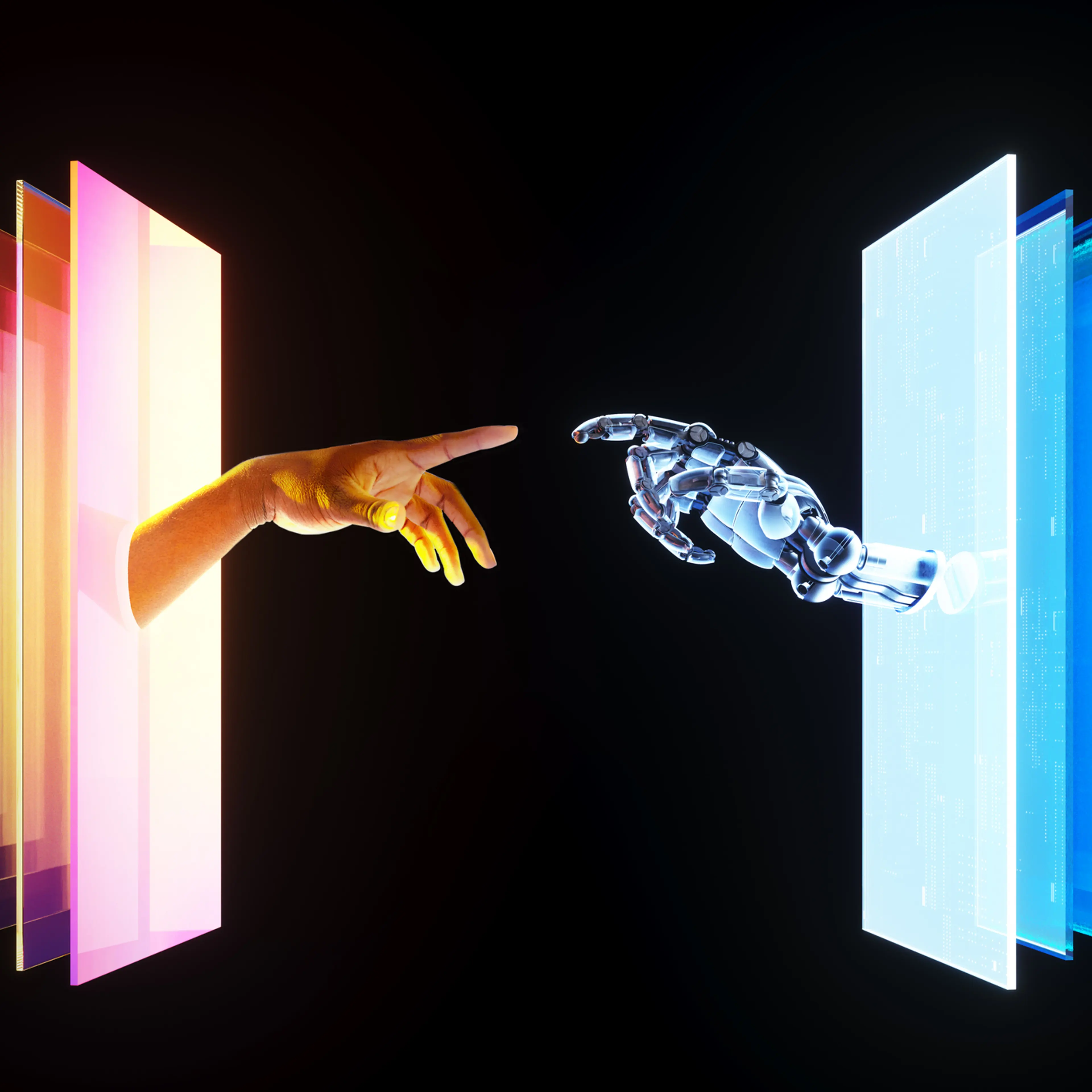 Human and AI Hands