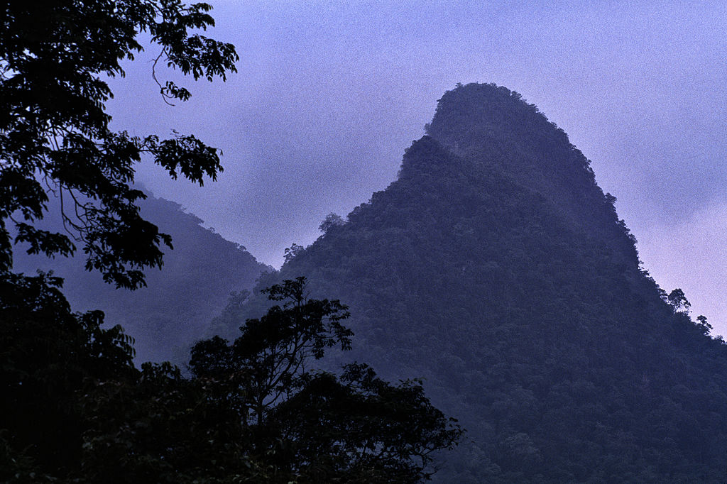 View of Mountains in Chiang Mai, Thailand