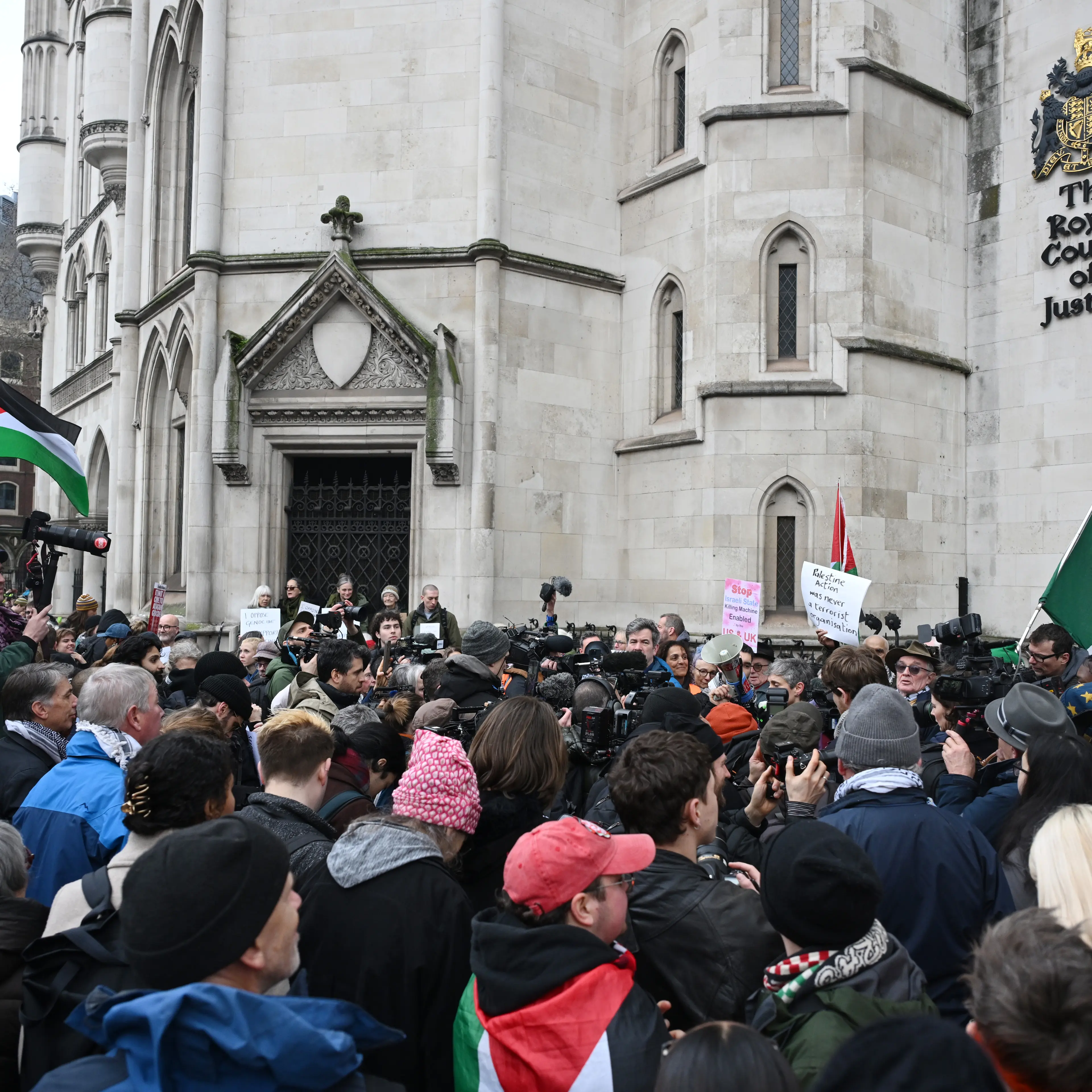 UK High Court Rules Government Ban Of Palestine Action Unlawful