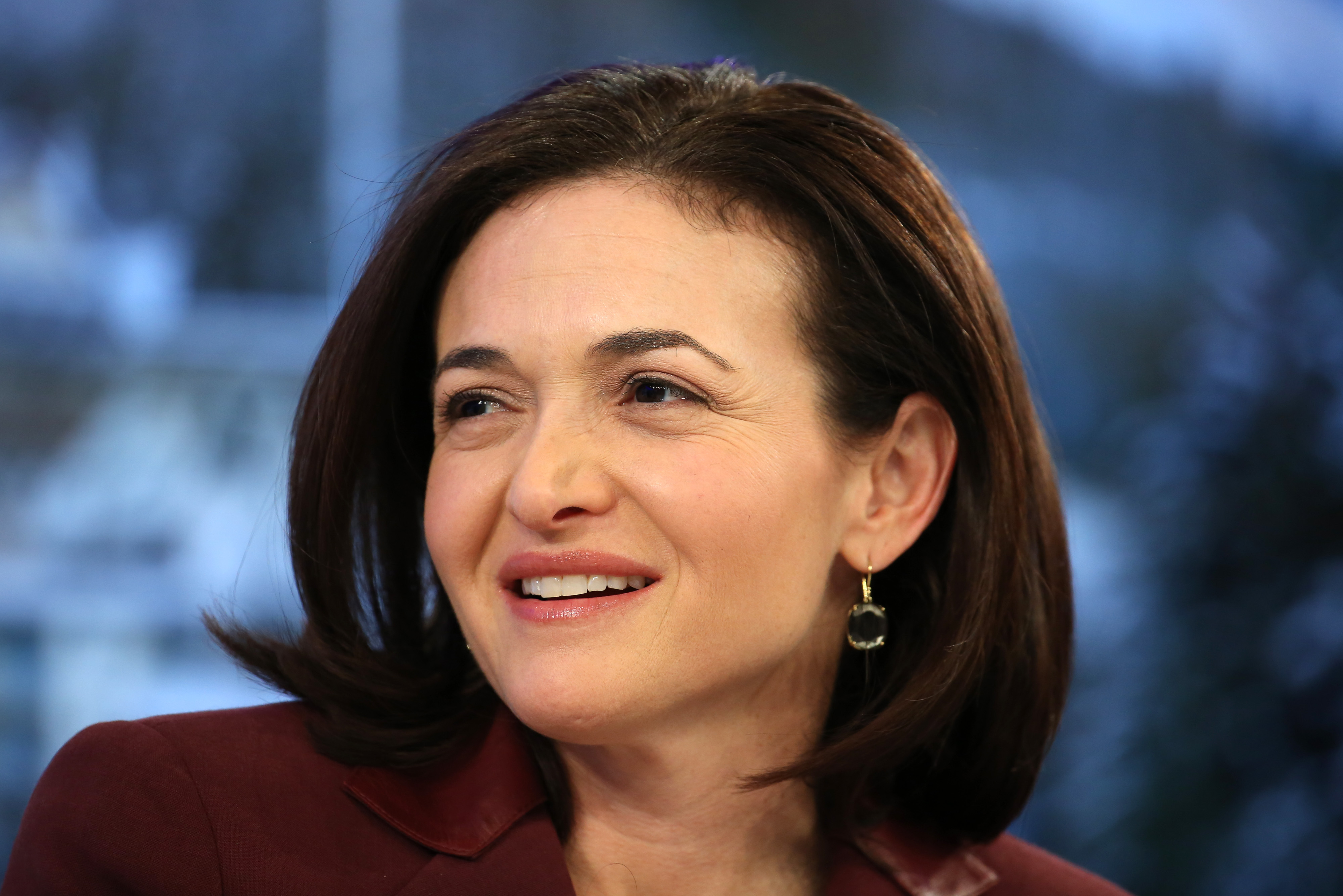 Sheryl Sandberg at the World Economic Forum (WEF) in Davos, Switzerland, on Jan. 25, 2014.