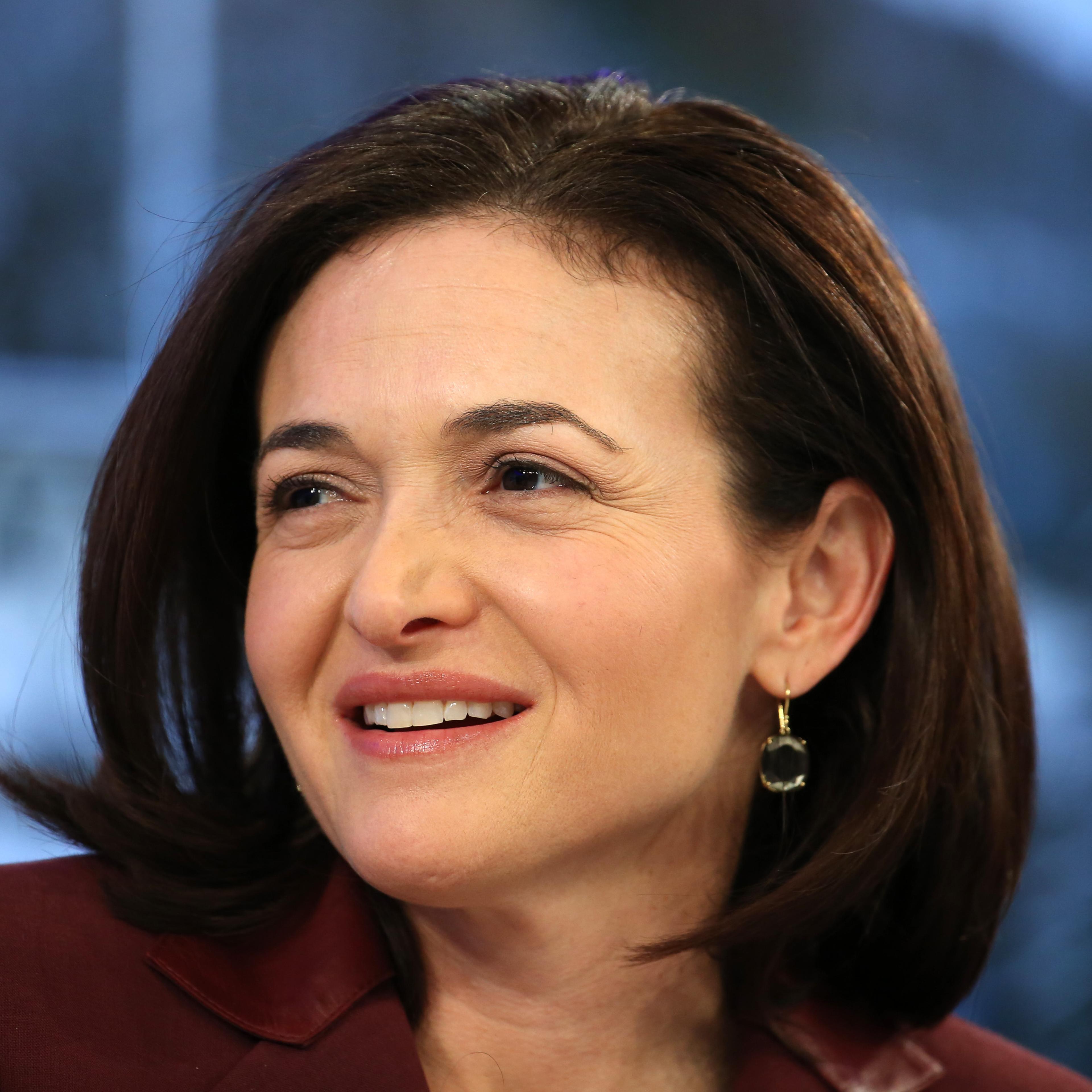 Sheryl Sandberg at the World Economic Forum (WEF) in Davos, Switzerland, on Jan. 25, 2014.