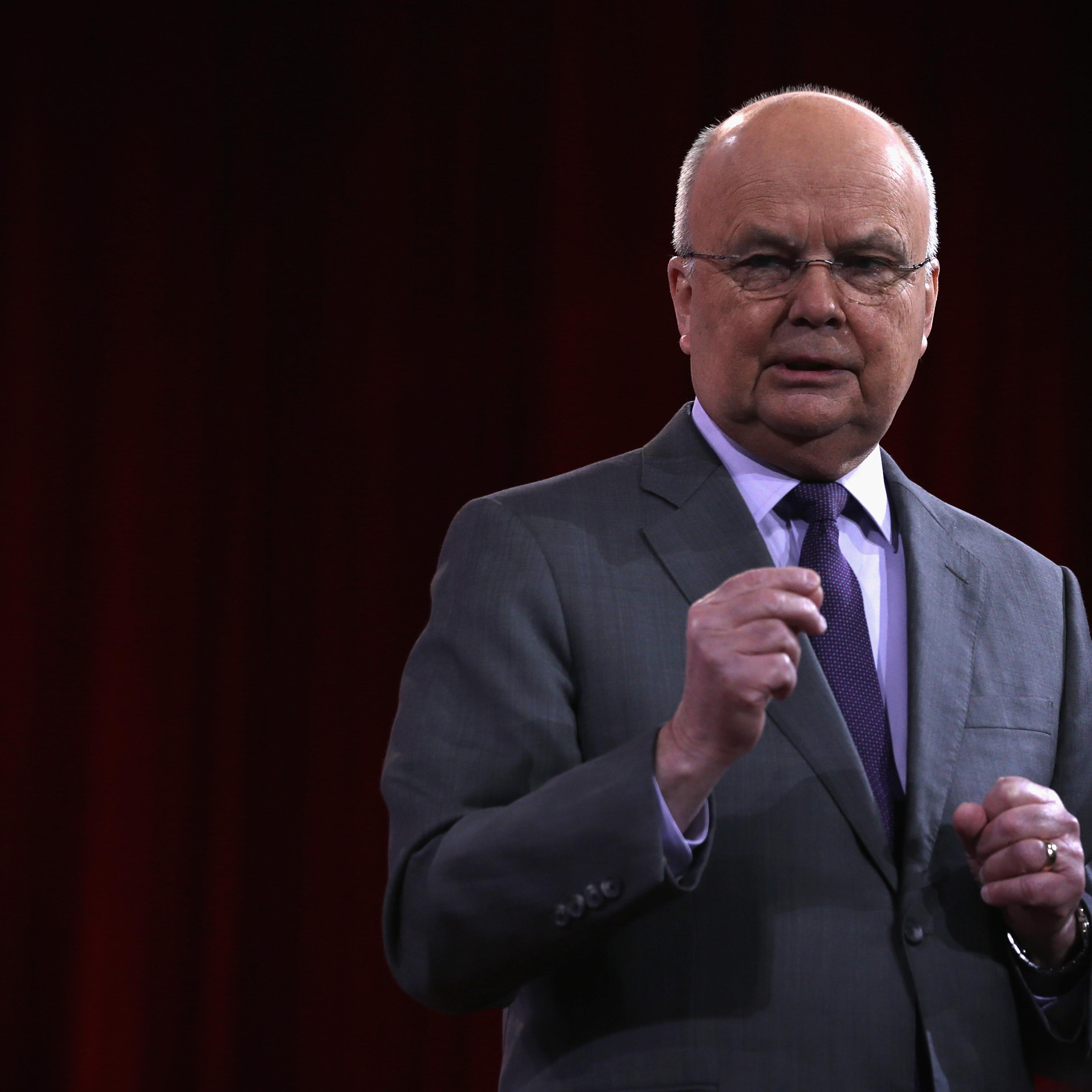 Former CIA and NSA director Gen. Michael Hayden (Ret.) speaks during a discussion at the 42nd annual Conservative Political Action Conference (CPAC) Feb. 27, 2015 in National Harbor, Maryland.