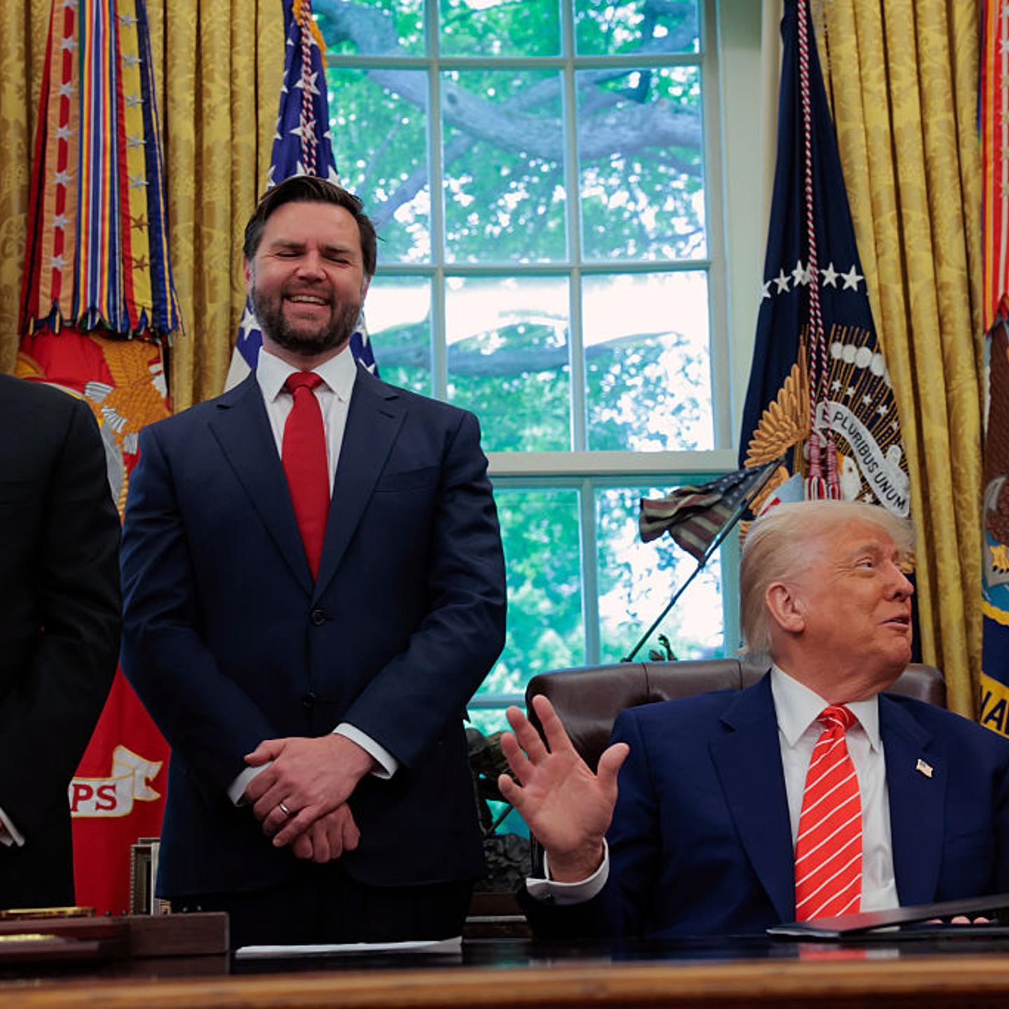 President Trump Announces A Trade Agreement With The United Kingdom