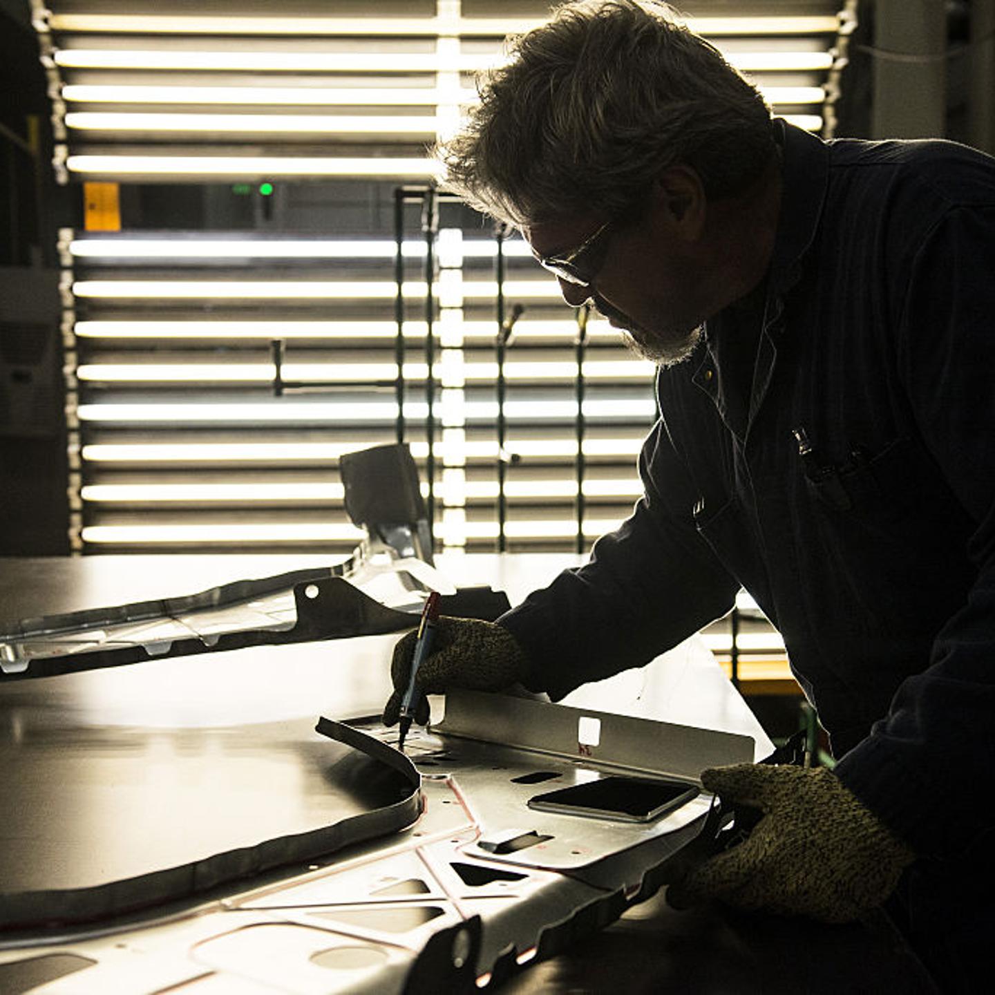Inside The General Motor Co. Chevy, GMC, and Cadillac Assembly Plant Ahead Of Business Inventories Figures