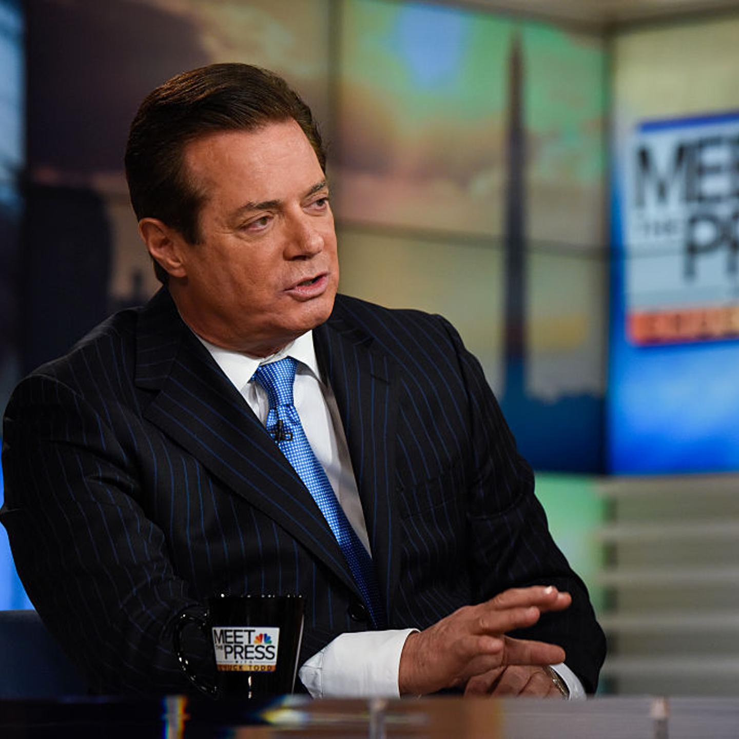 Paul Manafort appears on "Meet the Press" in Washington, D.C. on April 10, 2016.