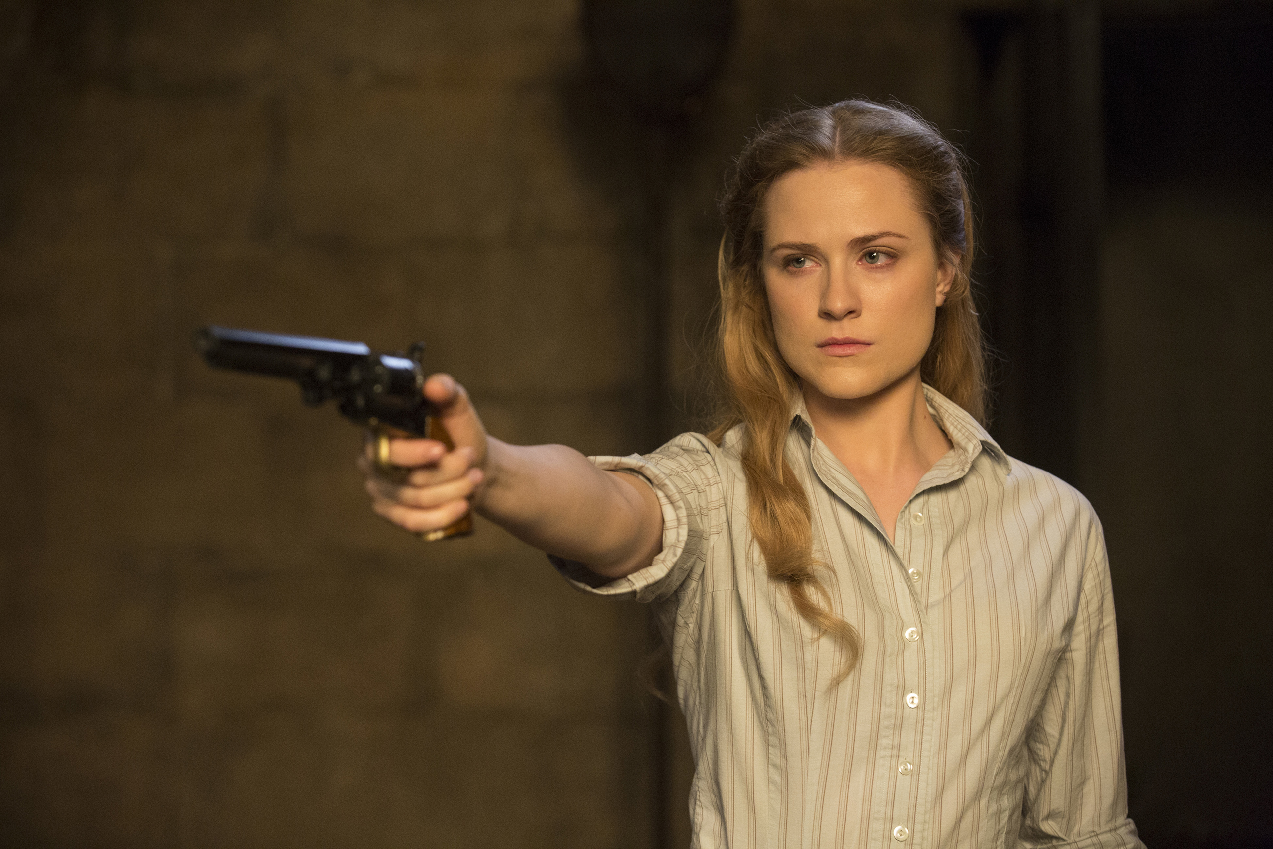 Evan Rachel Wood in Westworld