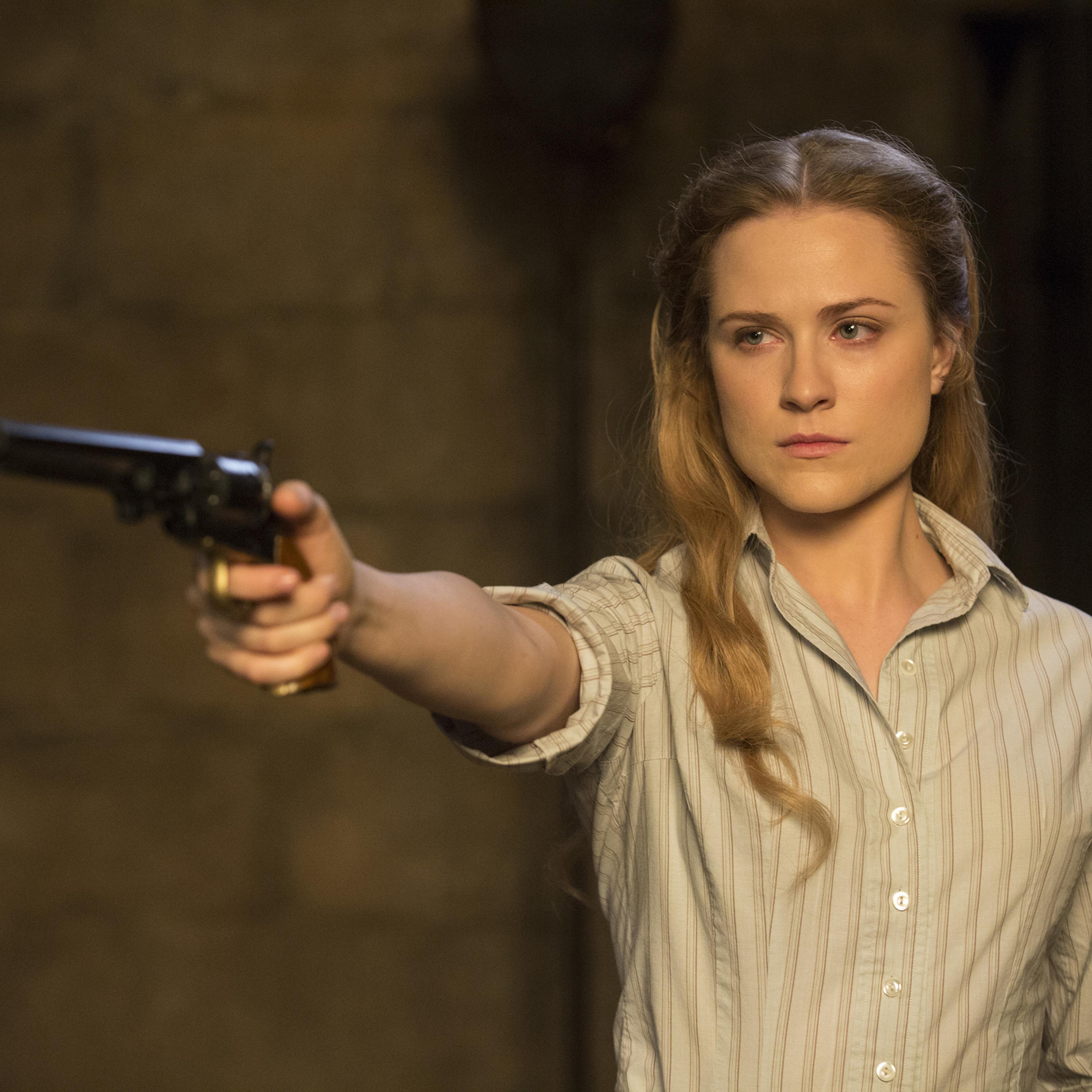 Evan Rachel Wood in Westworld
