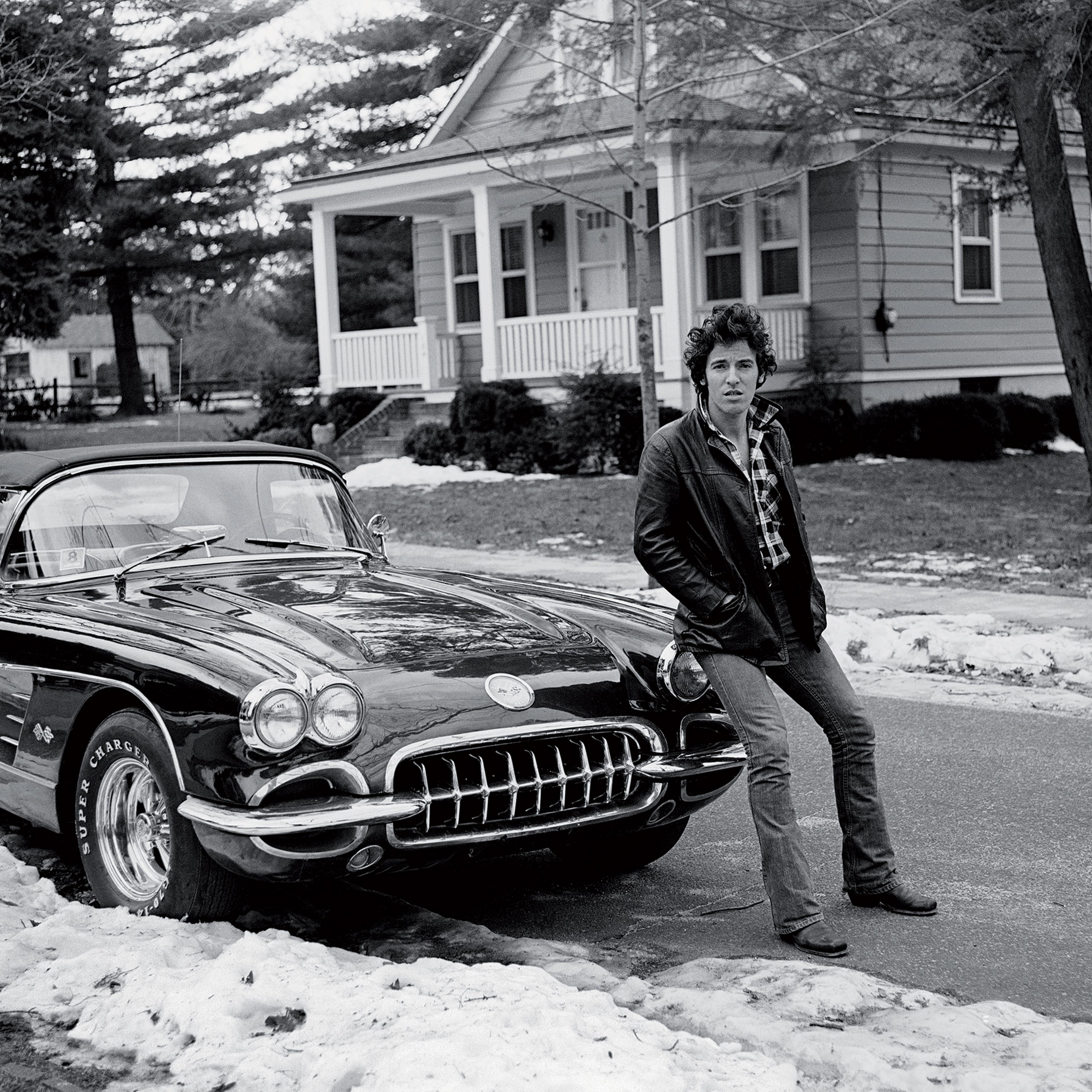 Bruce Springsteen by Frank Stefanko from the book Bruce Springsteen. Further Up The Road.