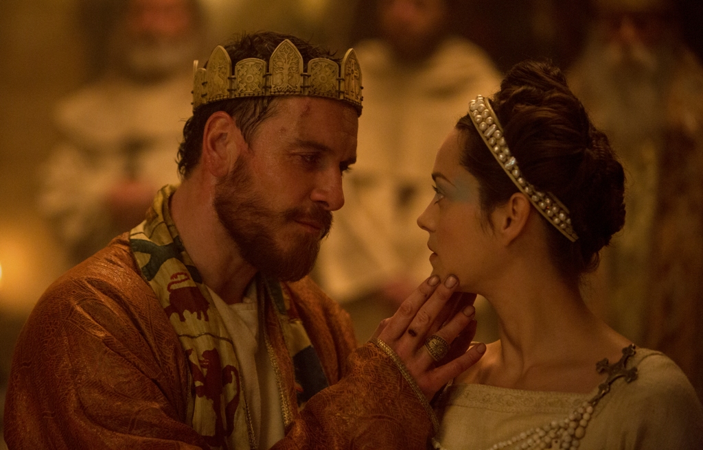 Michael Fassbender and Marion Cotillard in the upcoming film <i>Macbeth</i>.