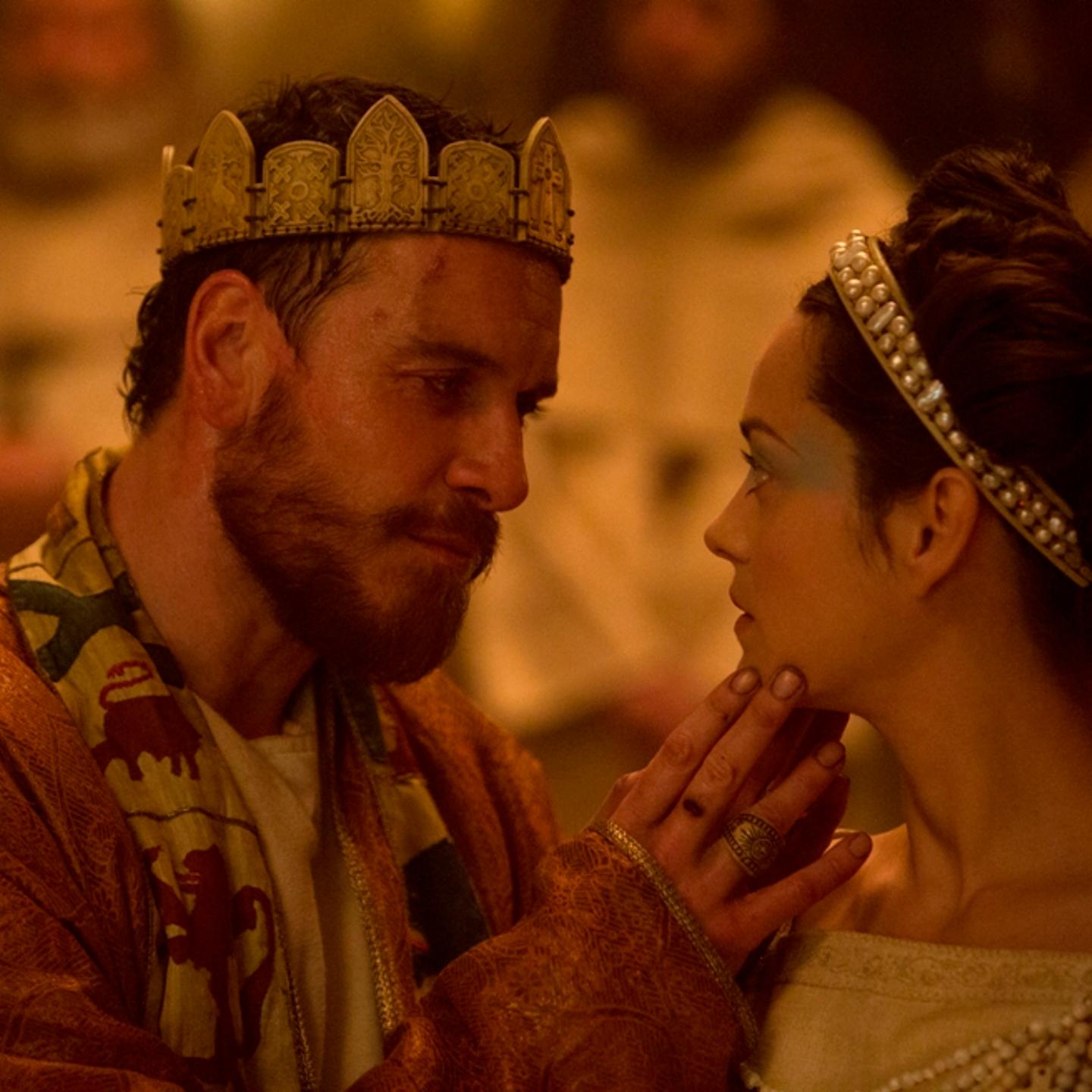 Michael Fassbender and Marion Cotillard in the upcoming film <i>Macbeth</i>.