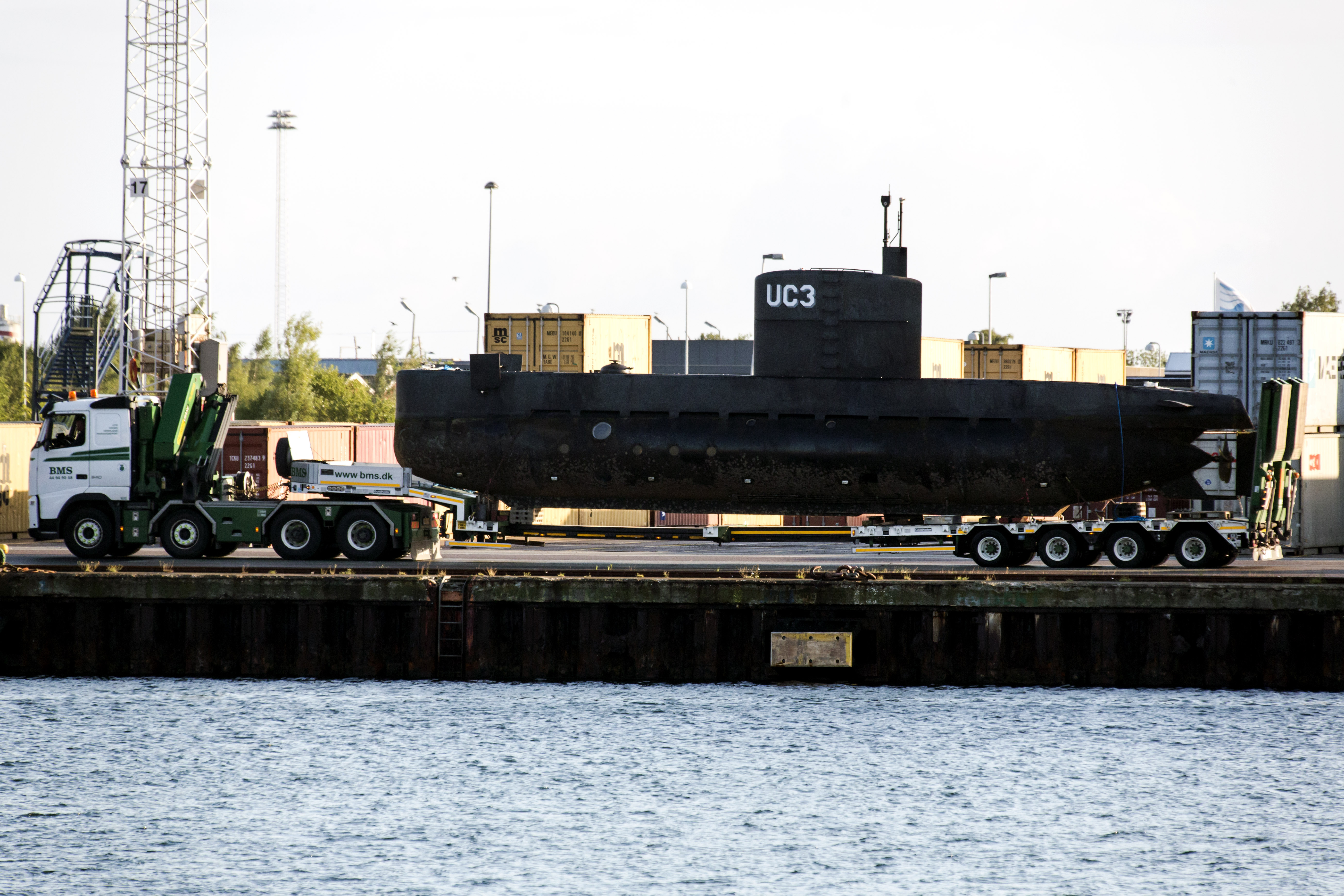 Submarine Towed To Copenhagen Harbor