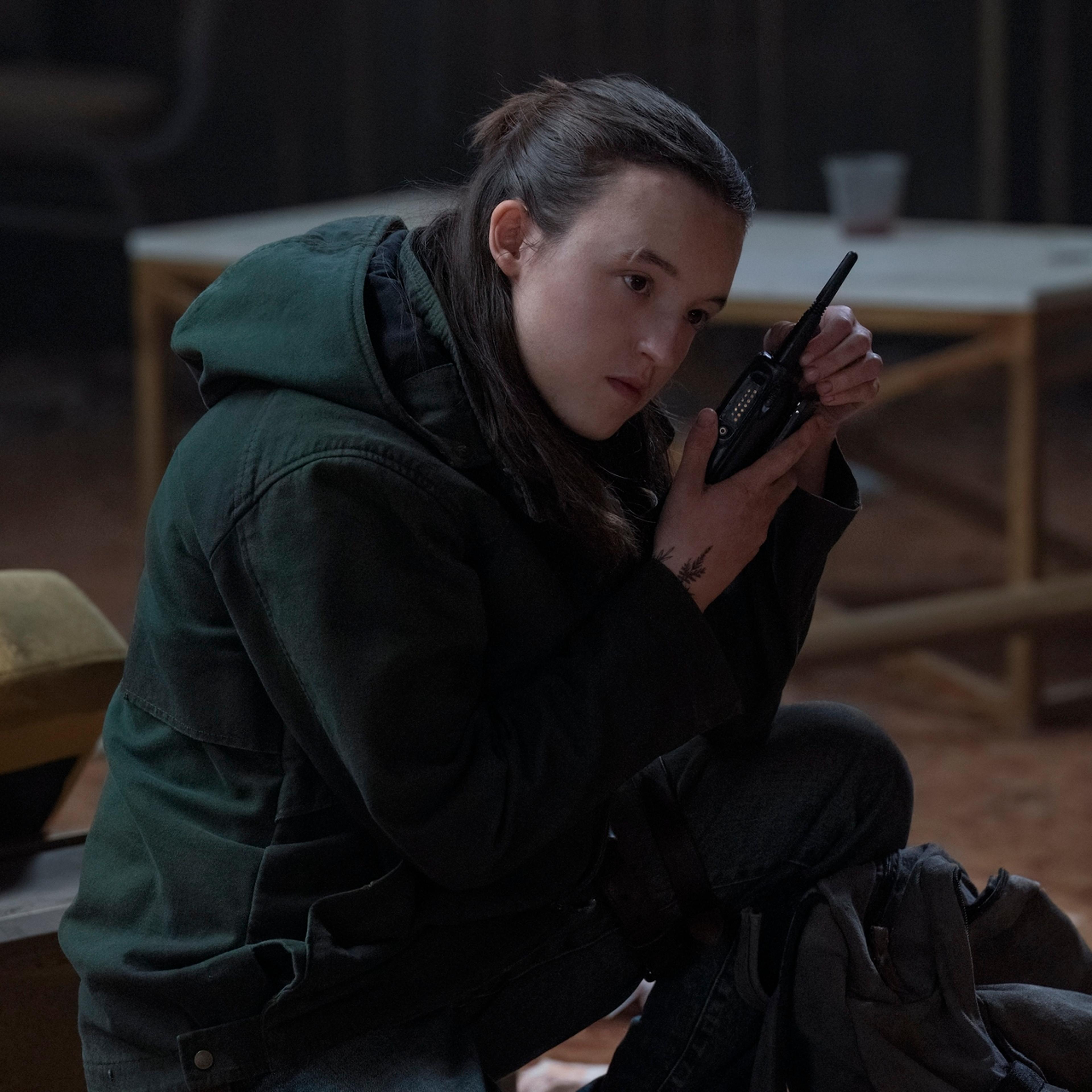 Bella Ramsey as Ellie in the Season 2 finale of 'The Last of Us.'