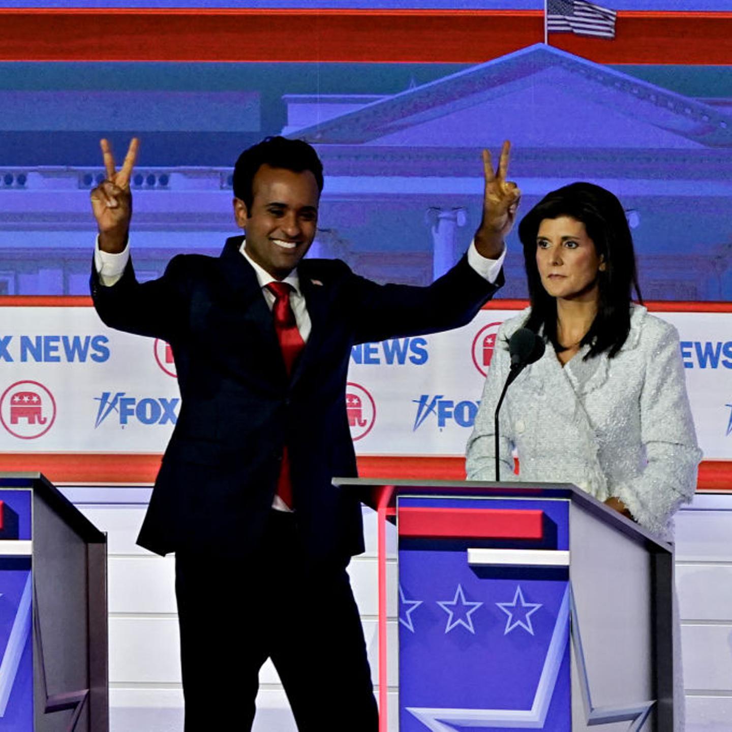 2024 Presidential Candidates Participate In Republican Primary Debate