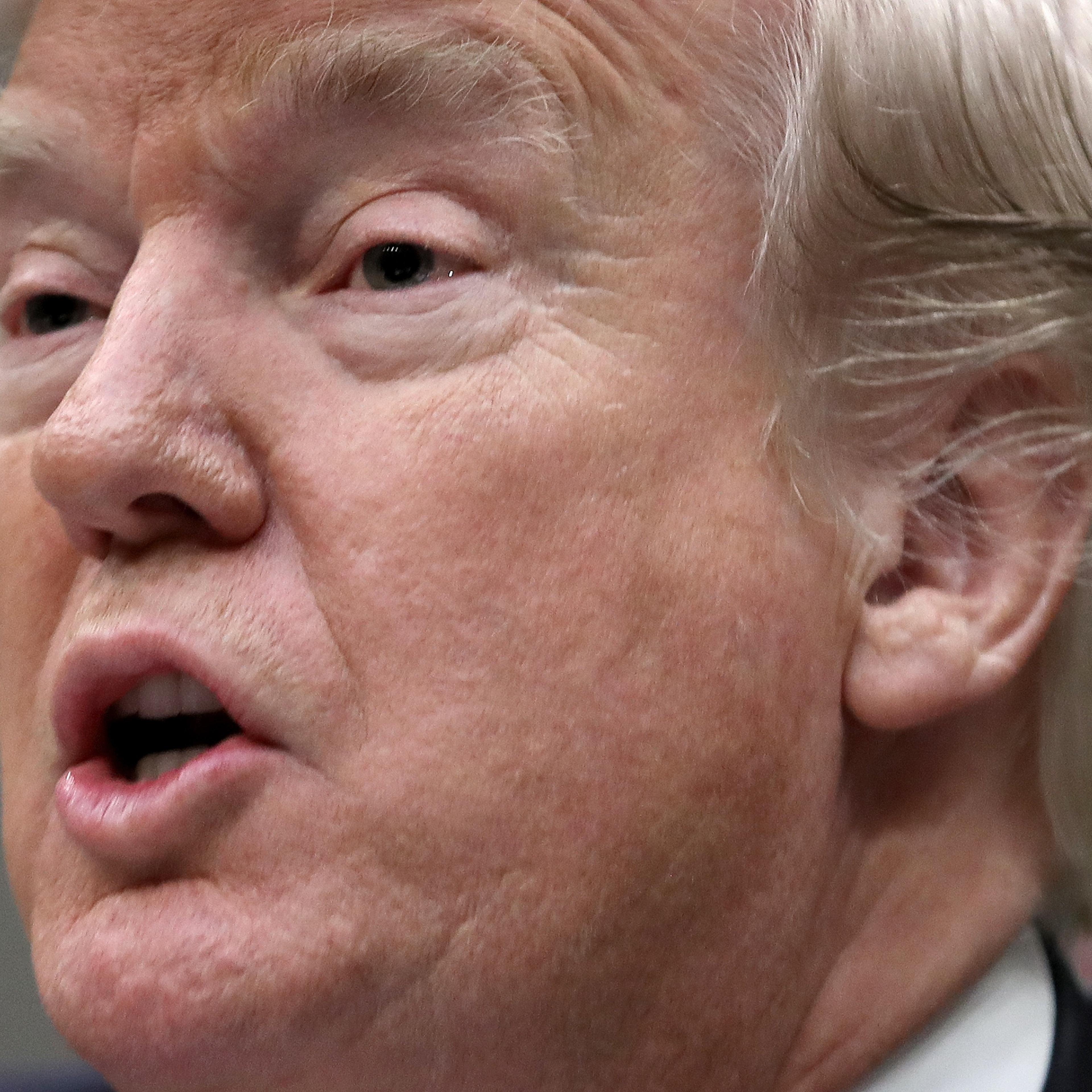 President Trump Meets With GOP Senators At The White House