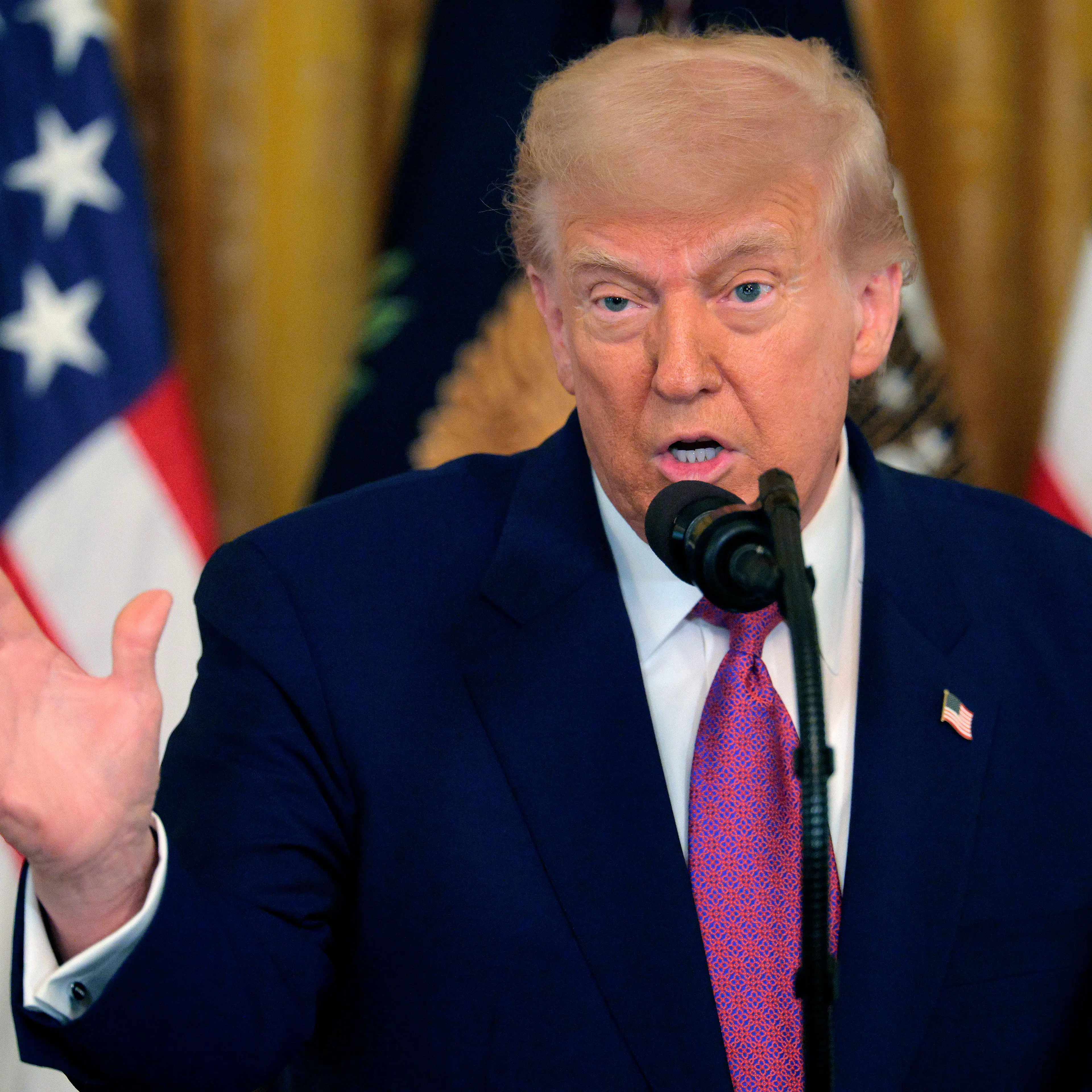 President Trump Holds Bill-Signing Ceremony At The White House