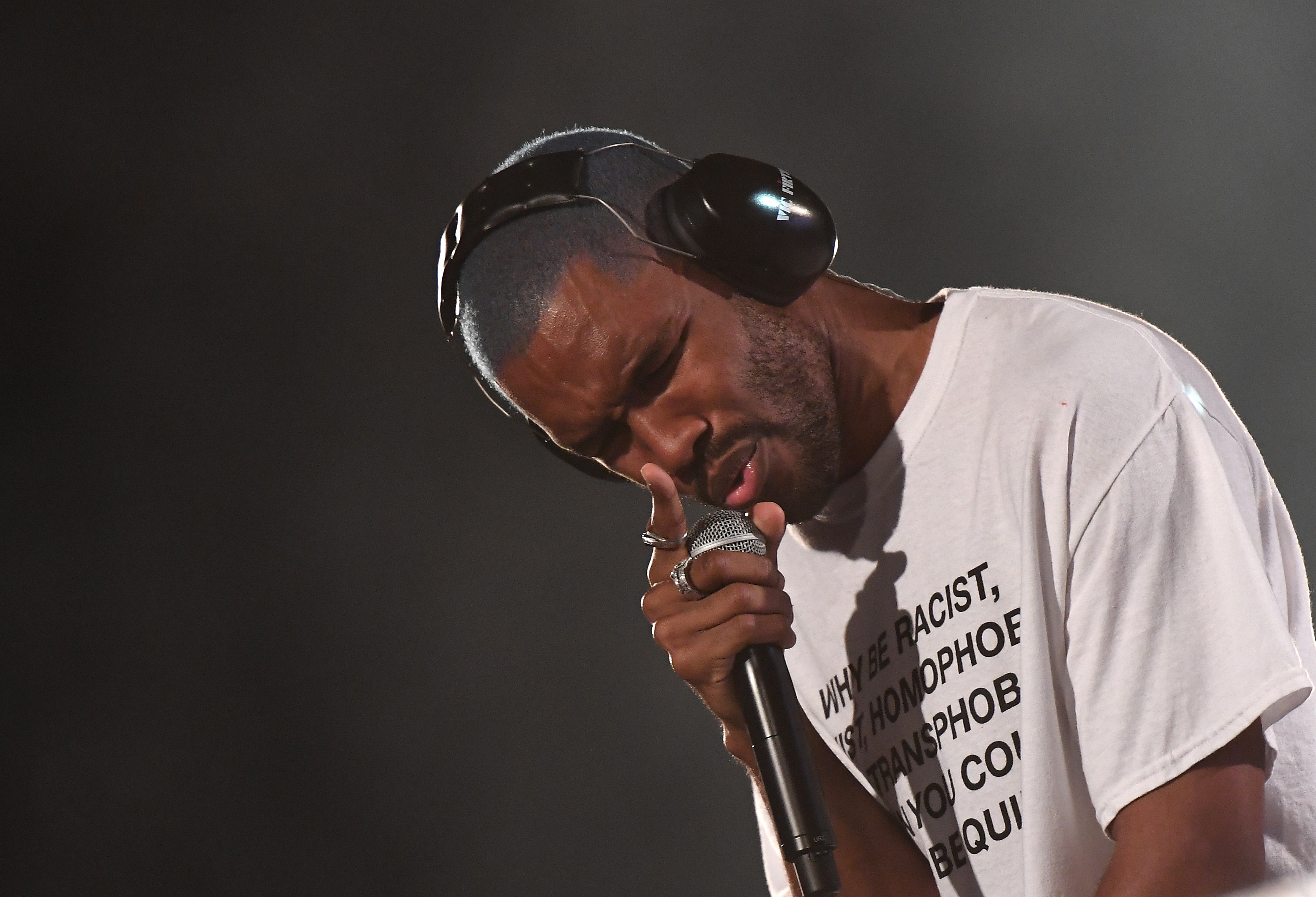 Frank Ocean performing at Panorama in 2017