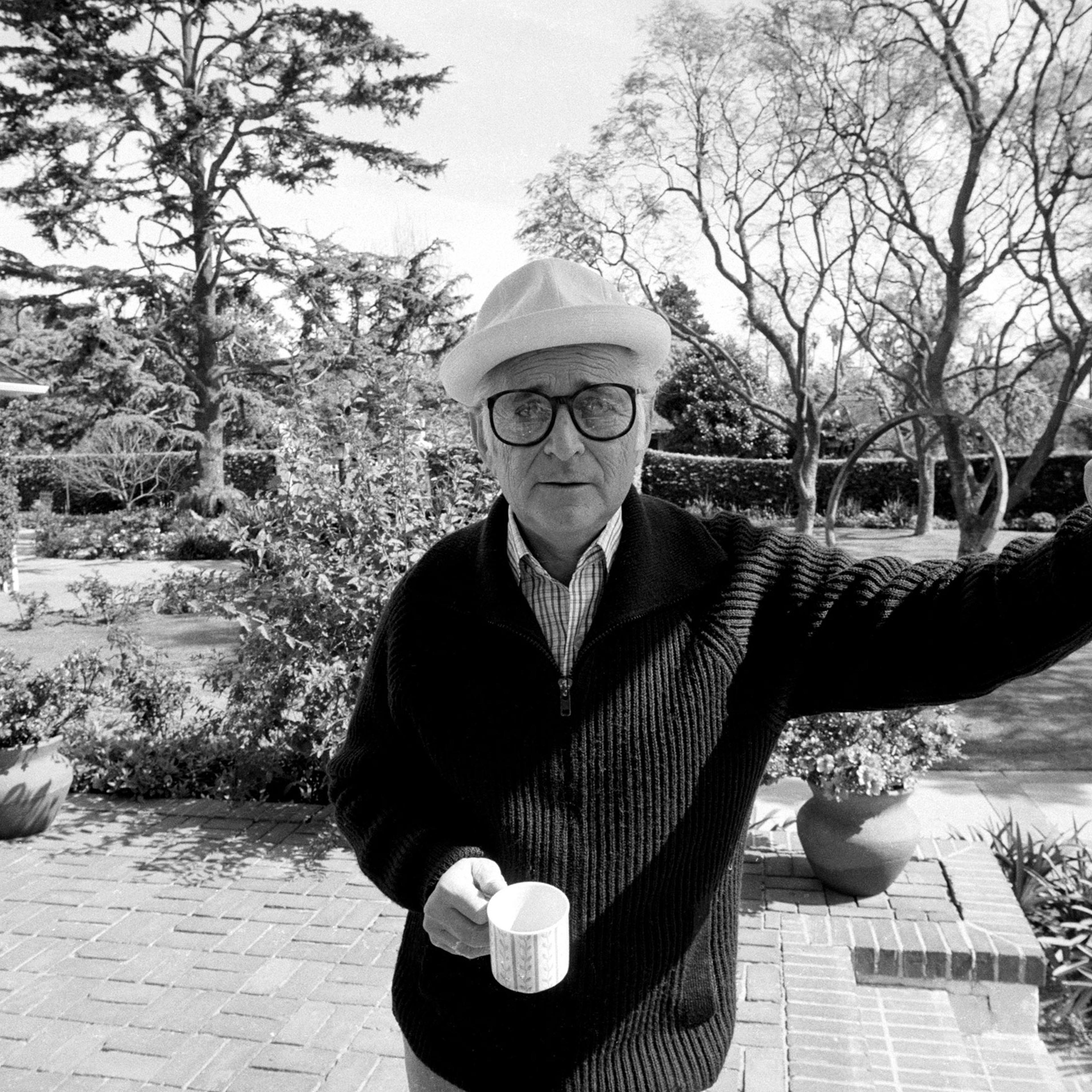 Norman Lear at home in Los Angeles, Feb. 27, 1984.