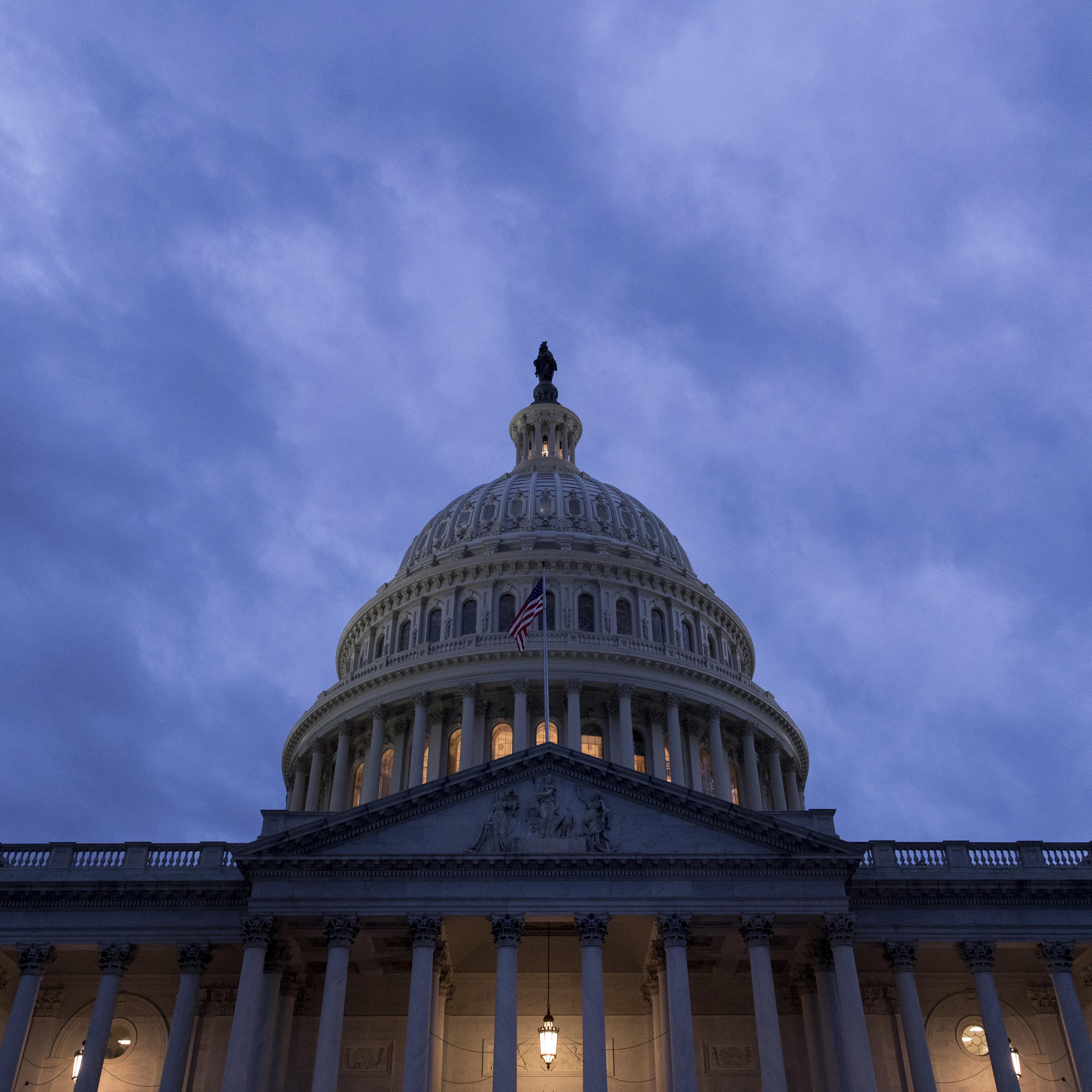 The Federal Government In Its Second Day Of A Shutdown Amid A Spending-Bill Impasse In Congress