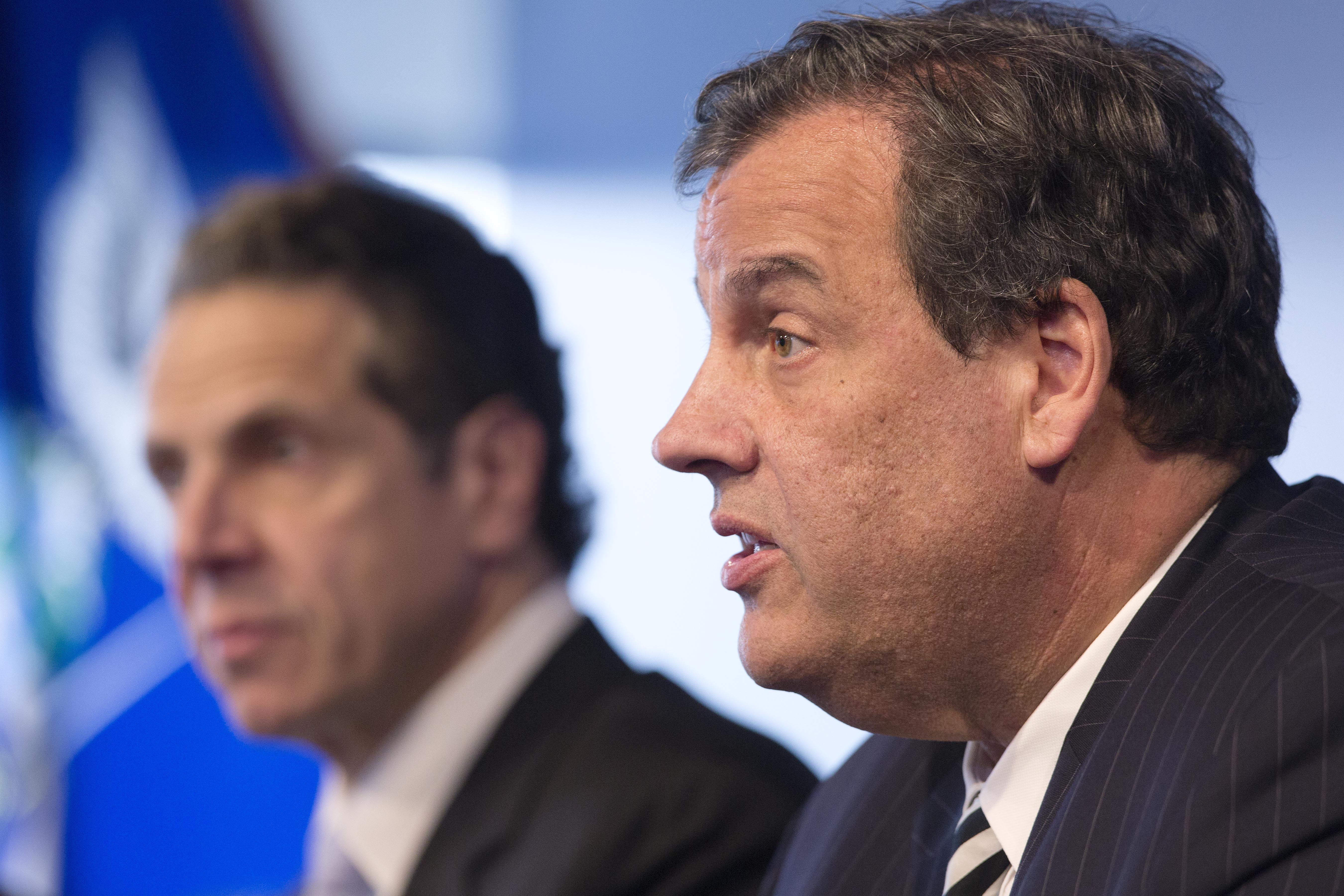 Andrew Cuomo, Chris Christie