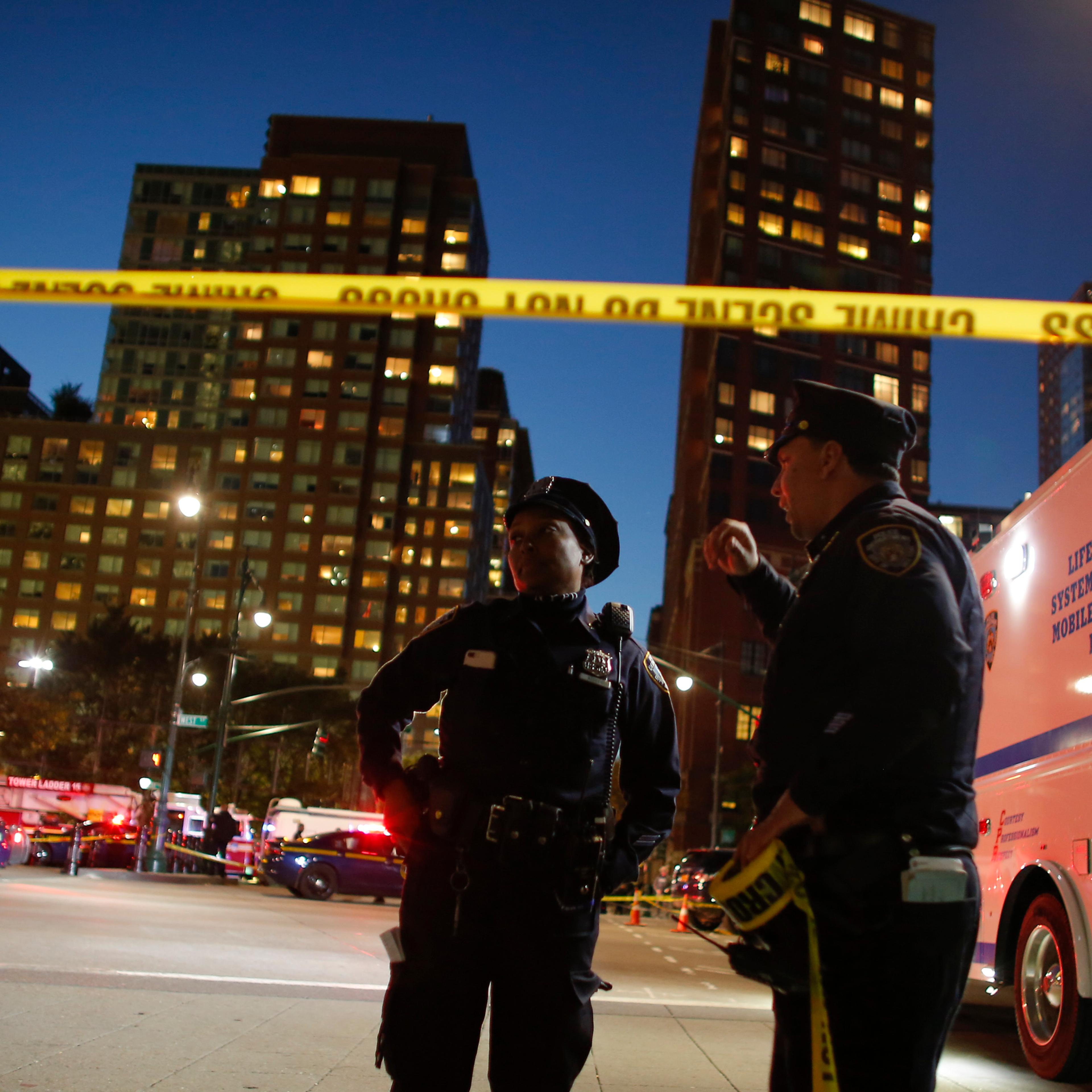 Multiple People Injured After Truck Plows Through New York City Bike Path