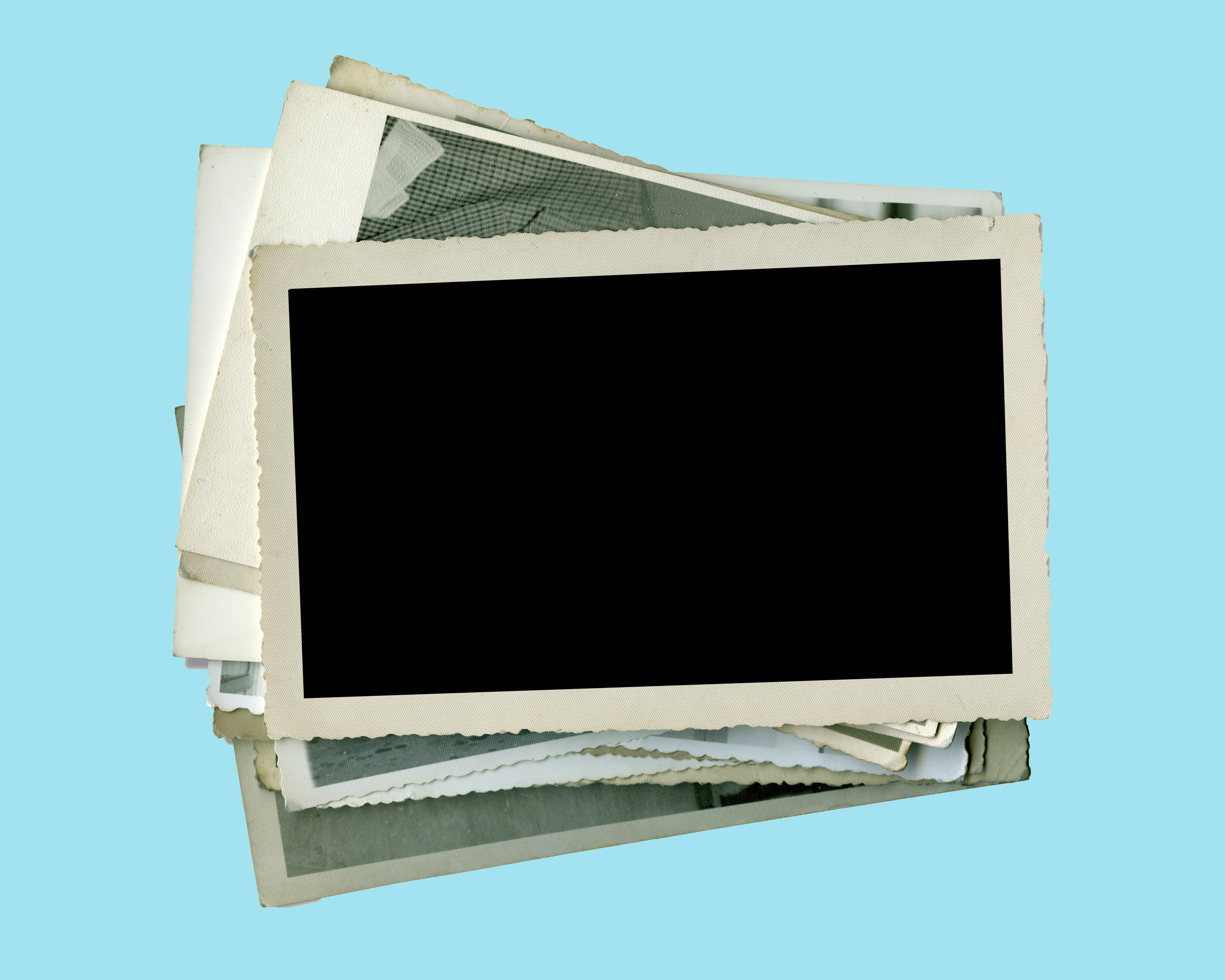Blank photo