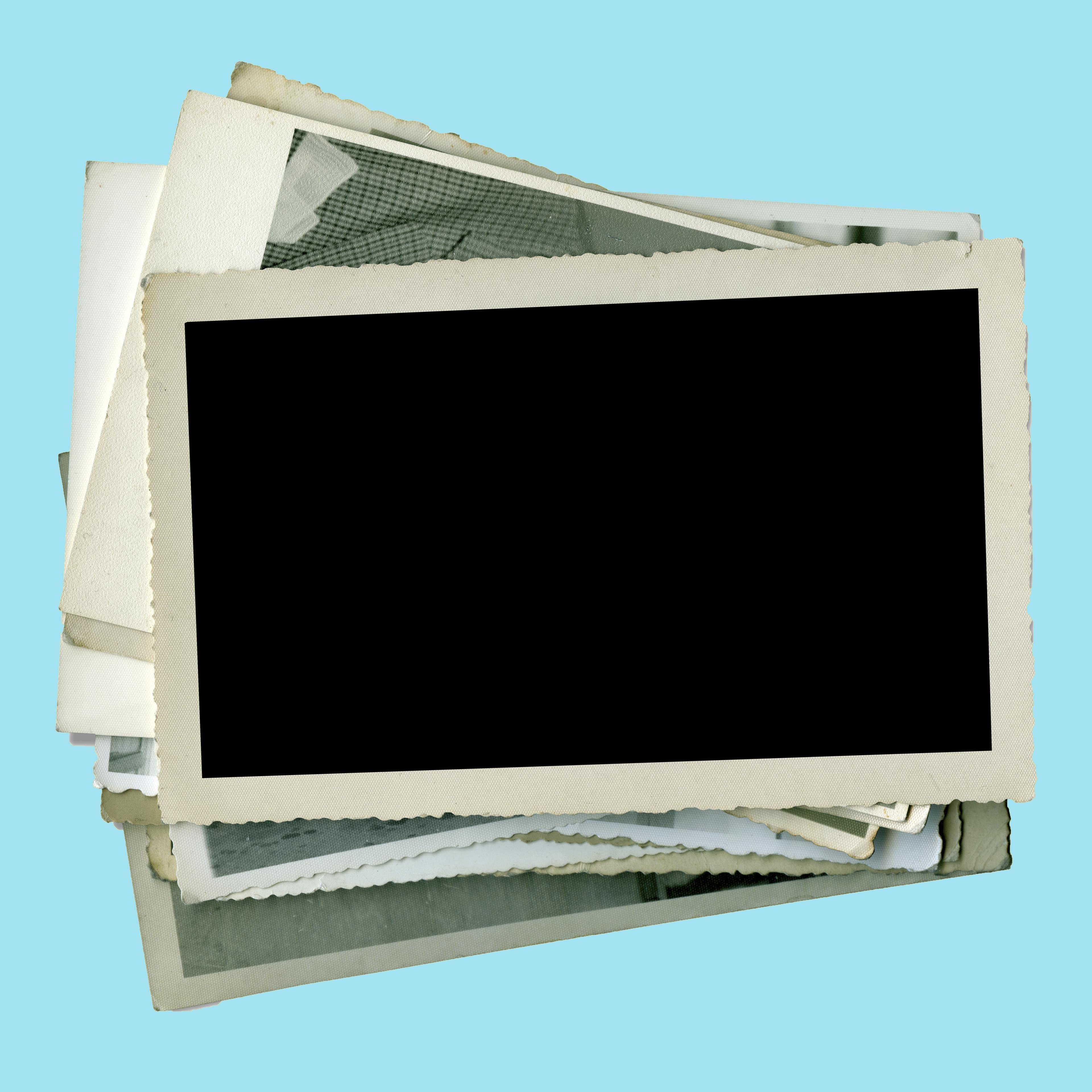Blank photo