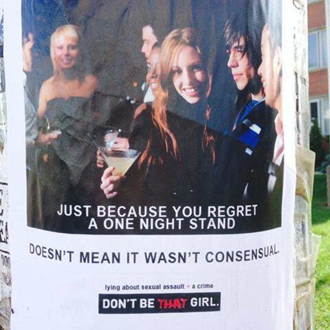 As this poster shows, rape culture is alive and well in <a href="https://twitter.com/search?q=%23yeg&src=hash">#yeg</a>. A sad commentary & poor reflection on men everywhere <a href="http://t.co/CZkLVCebEi">pic.twitter.com/CZkLVCebEi</a></p>— Dr. Kristopher Wells (@KristopherWells) <a href="https://twitter.com/KristopherWells/statuses/354710462975336448">July 9, 2013</a>