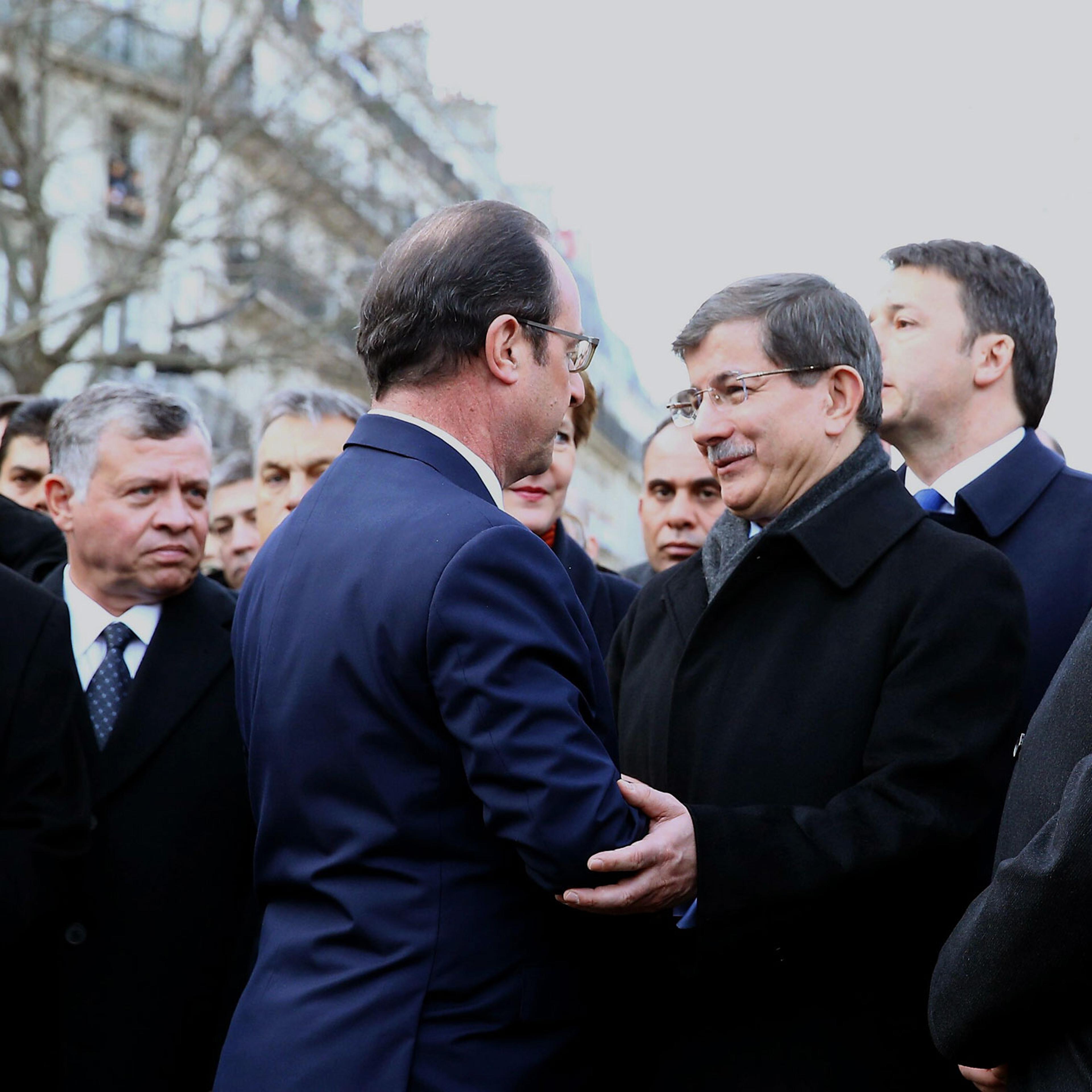 World leaders attend Unity March in Paris