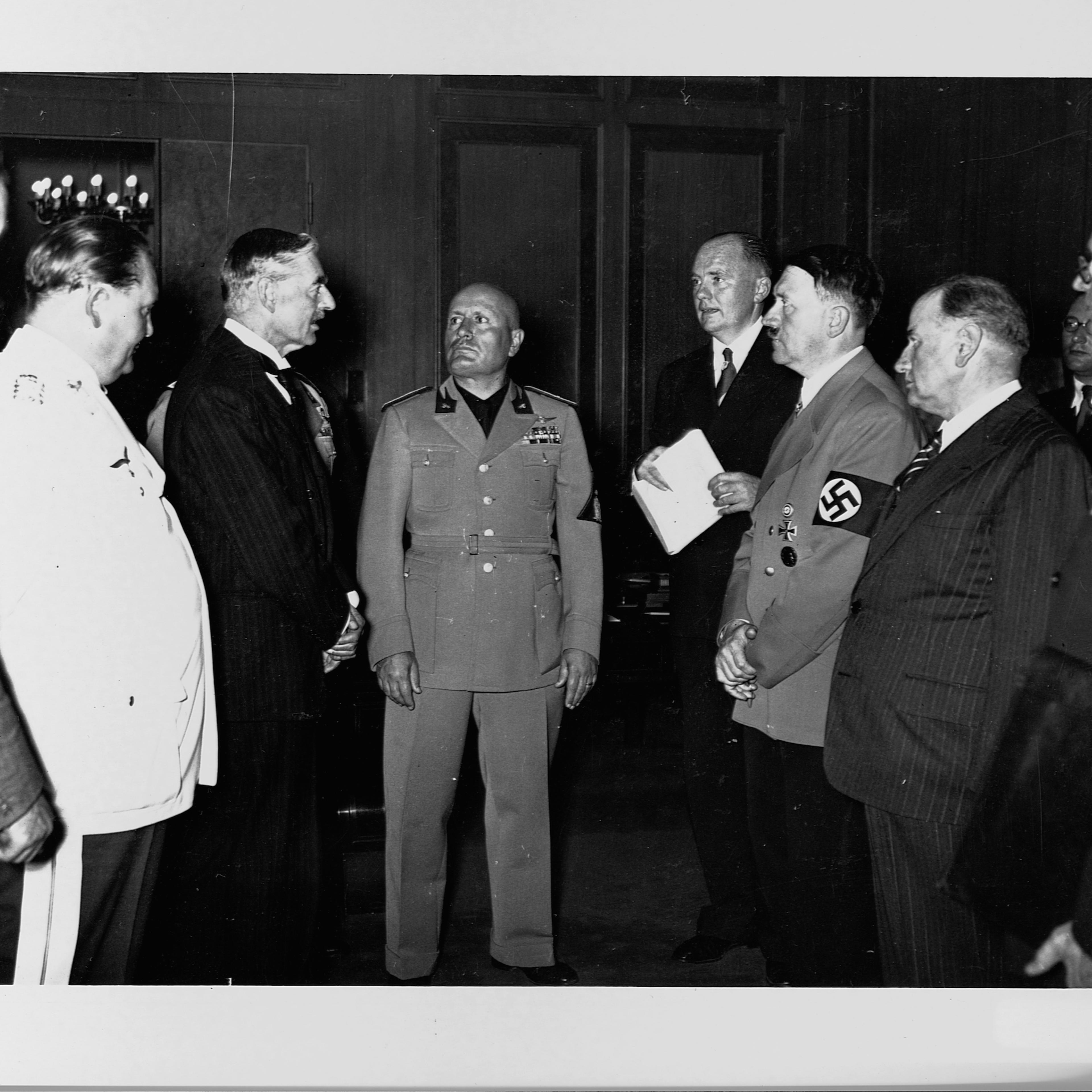 European Leaders at Munich, 1938