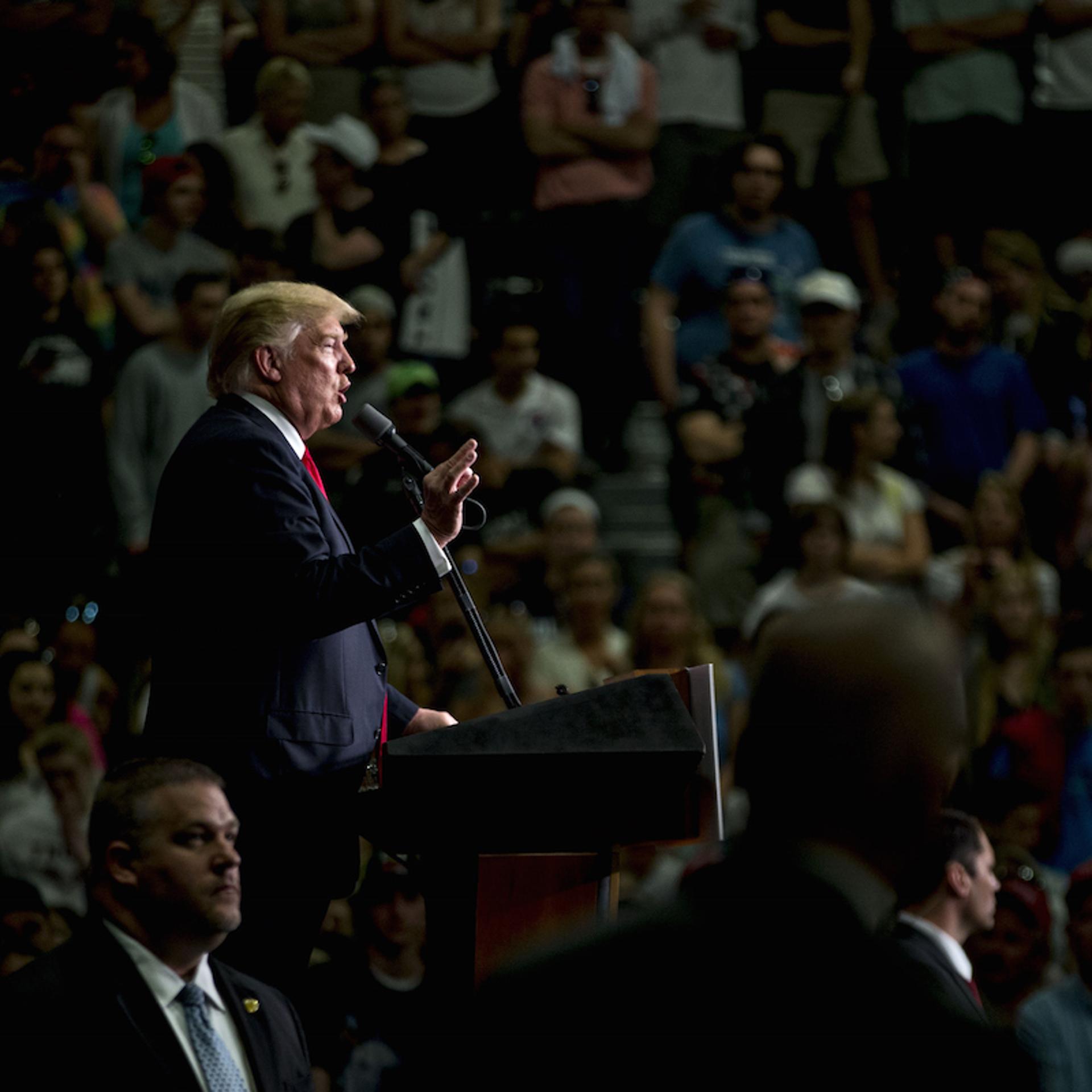 Presidential Candidate Donald Trump Holds Pennsylvania Campaign Rally