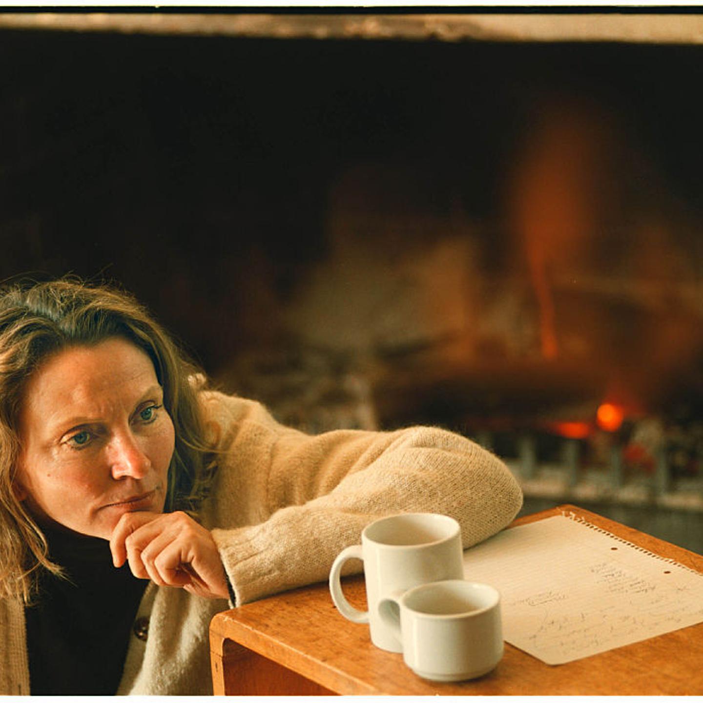 English author Robyn Davidson in The Blue Mountains, teaching workshops on memoi