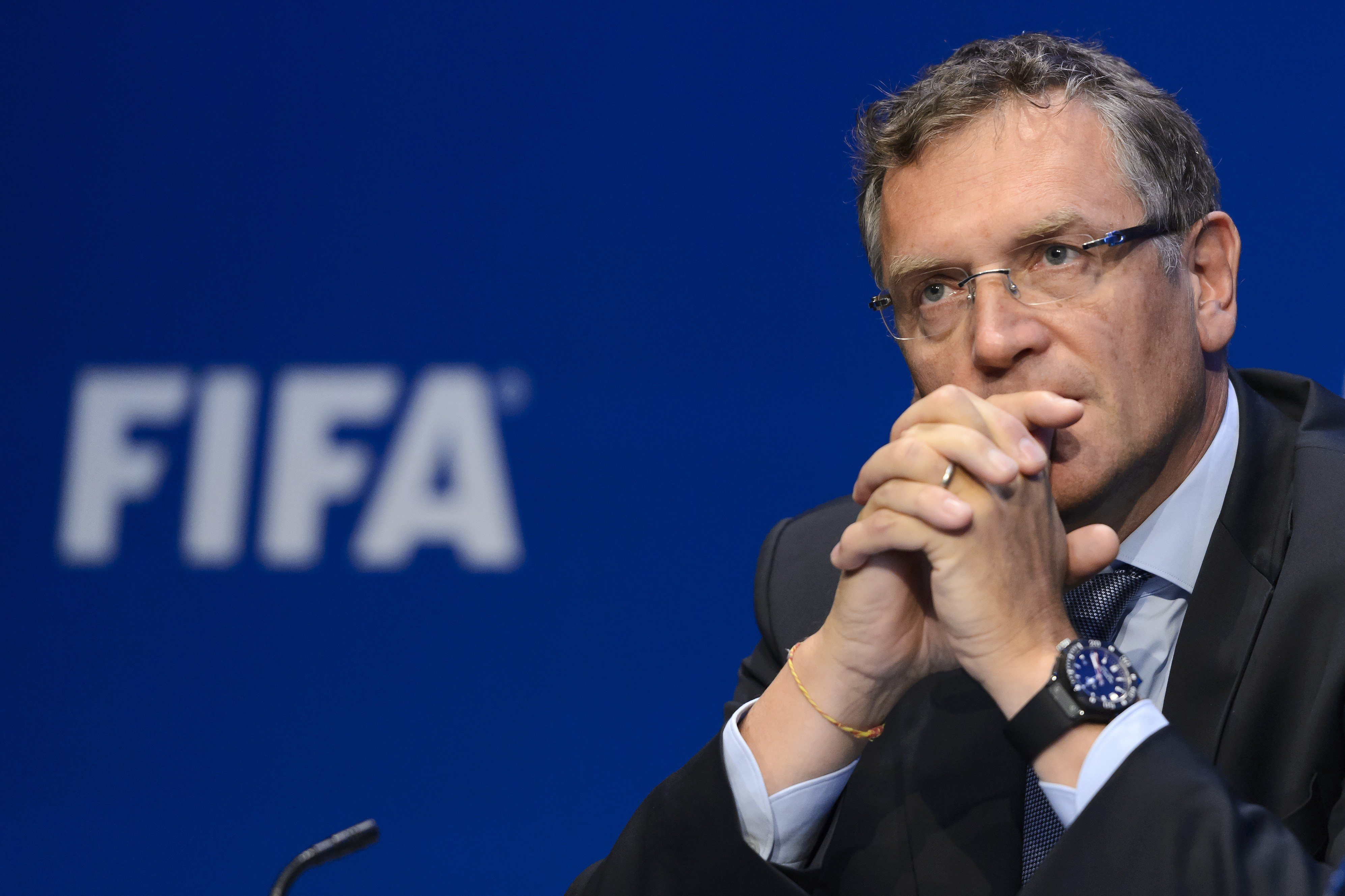 Jerome Valcke fifa congress zurich